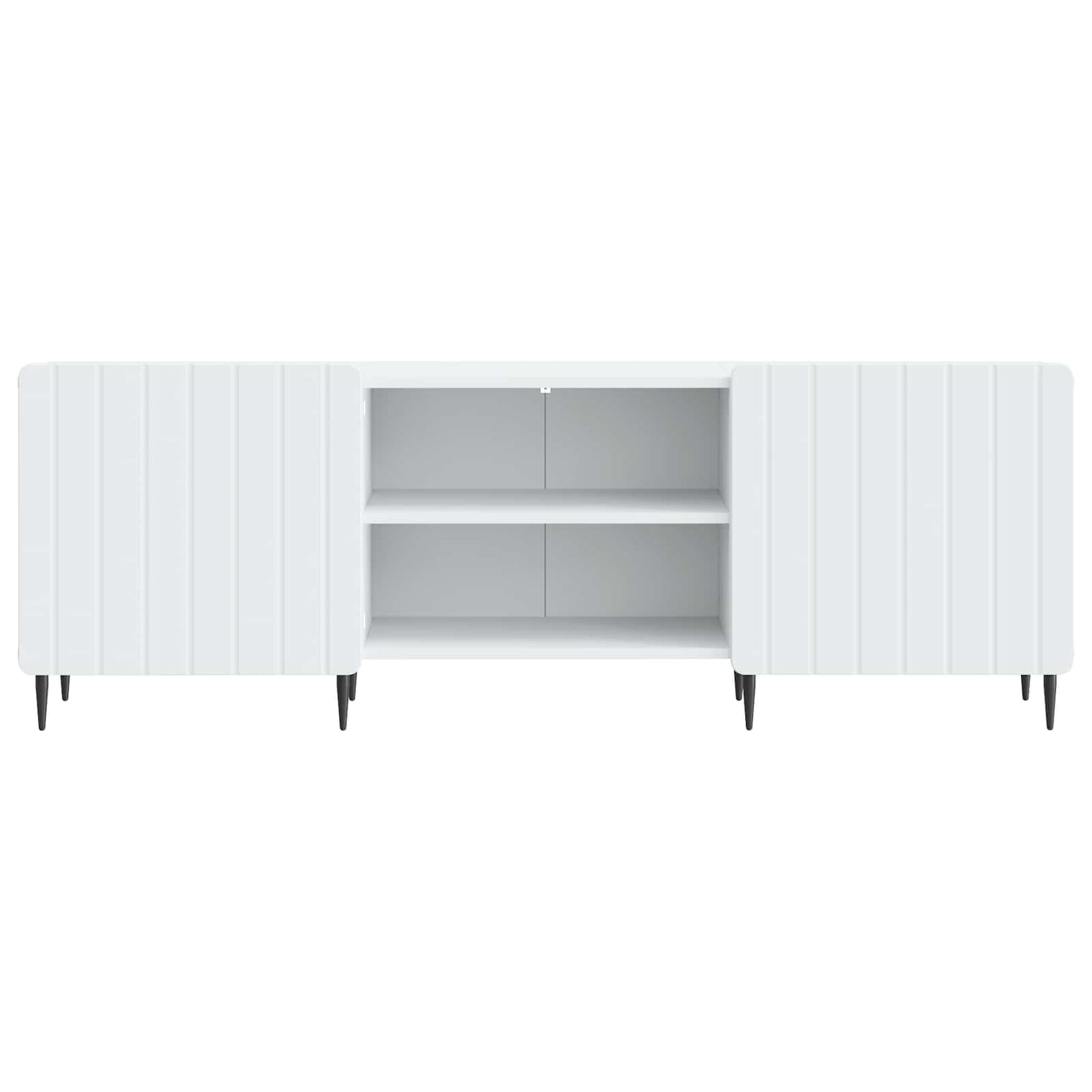 TV-kast Wit 150 x 31 x 52 cm Bewerkt hout is nu te koop bij PeponiXL, paradijselijk wonen!