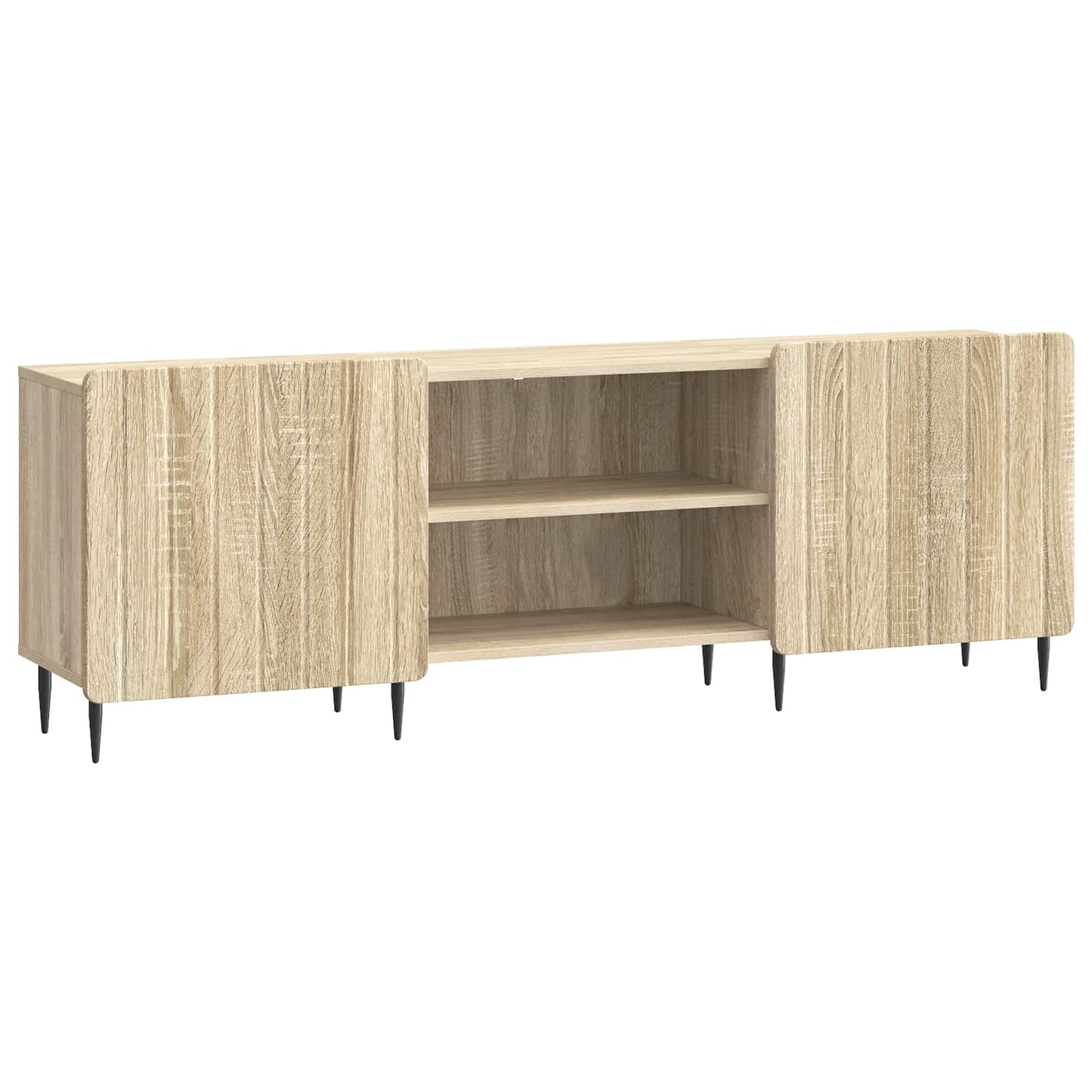 TV-kast Sonoma Eiken 150 x 31 x 52 cm Bewerkt hout is nu te koop bij PeponiXL, paradijselijk wonen!