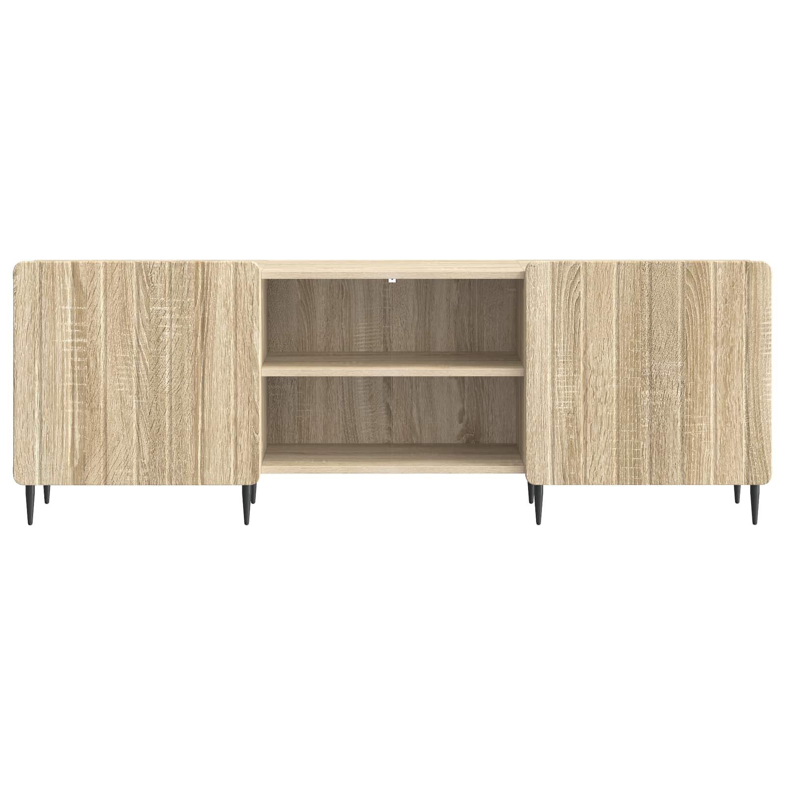 TV-kast Sonoma Eiken 150 x 31 x 52 cm Bewerkt hout is nu te koop bij PeponiXL, paradijselijk wonen!