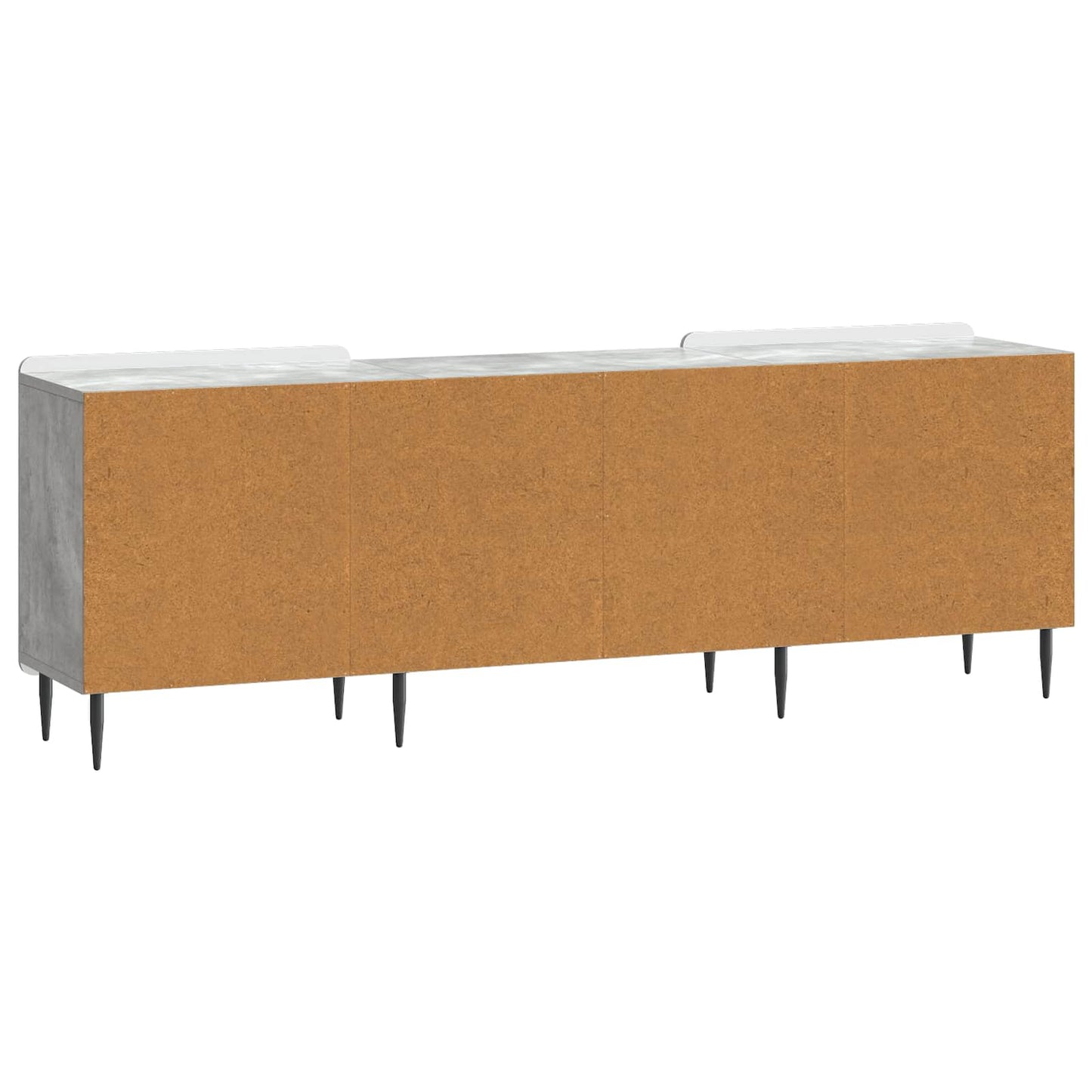 TV-kast Betongrijs 150 x 31 x 52 cm Bewerkt hout is nu te koop bij PeponiXL, paradijselijk wonen!
