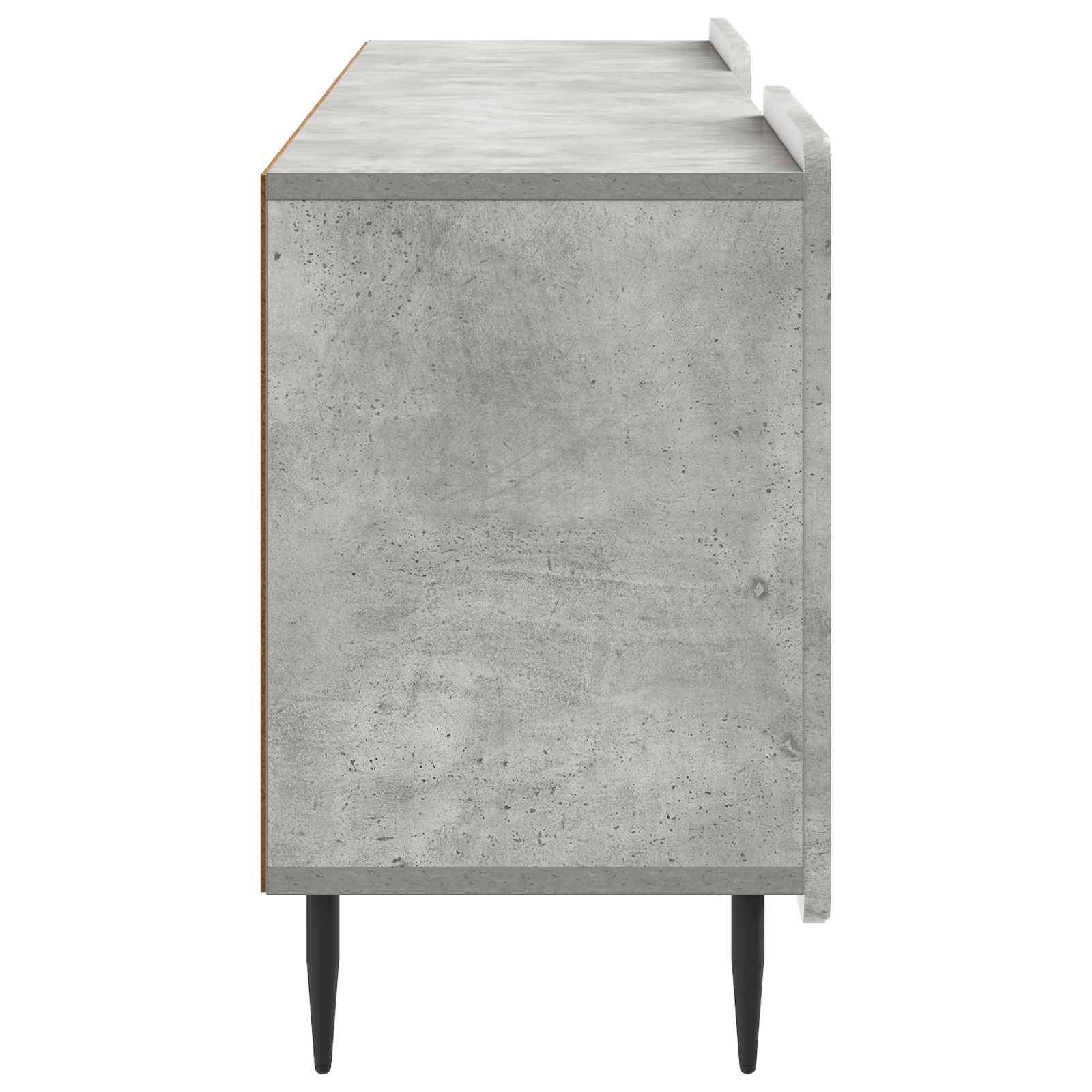 TV-kast Betongrijs 150 x 31 x 52 cm Bewerkt hout is nu te koop bij PeponiXL, paradijselijk wonen!