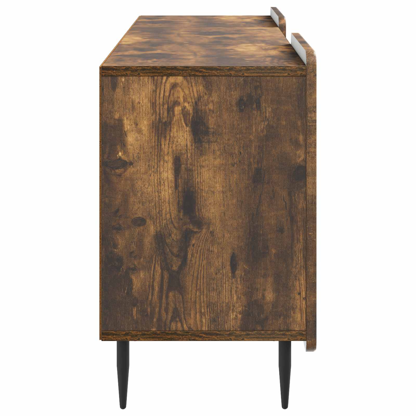 TV-kast Gerookt eiken 150 x 31 x 52 cm Bewerkt hout is nu te koop bij PeponiXL, paradijselijk wonen!