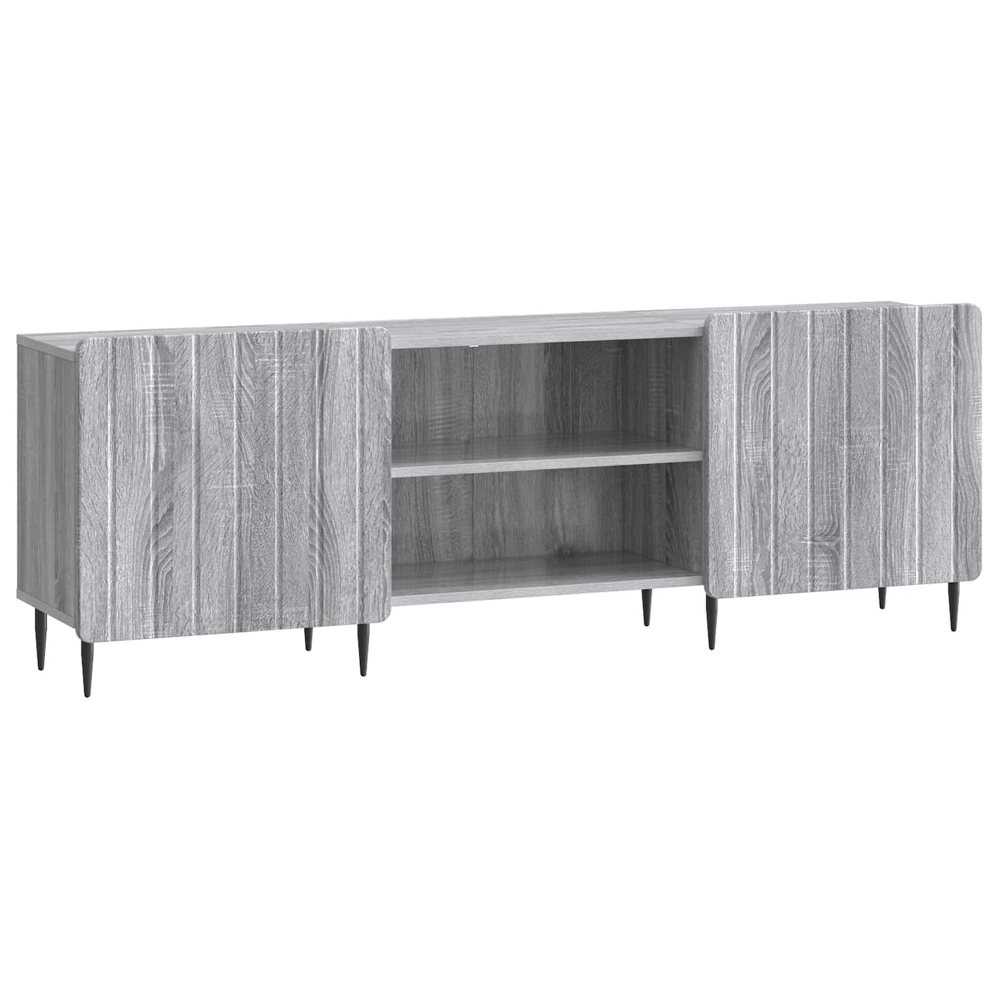 TV-kast Grijs sonoma 150 x 31 x 52 cm Bewerkt hout is nu te koop bij PeponiXL, paradijselijk wonen!