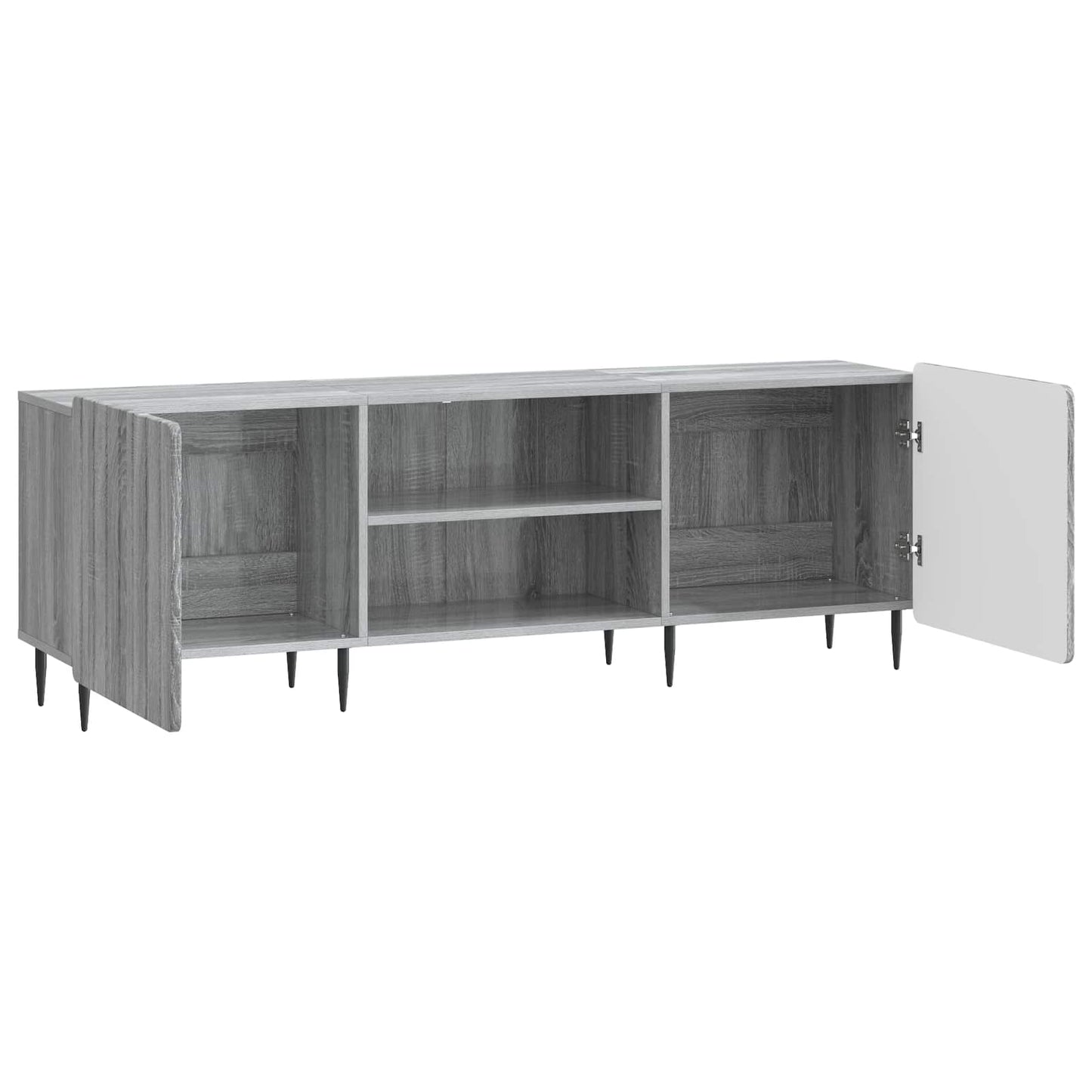 TV-kast Grijs sonoma 150 x 31 x 52 cm Bewerkt hout is nu te koop bij PeponiXL, paradijselijk wonen!
