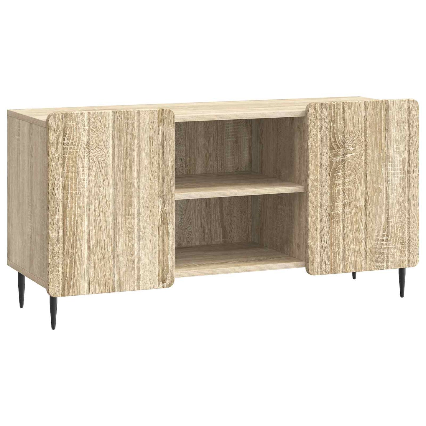 TV-kast Sonoma Eiken 102 x 34,5 x 52 cm Bewerkt hout is nu te koop bij PeponiXL, paradijselijk wonen!