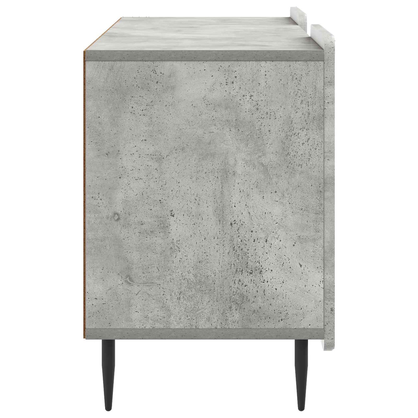 TV-kast Betongrijs 102 x 34,5 x 52 cm Bewerkt hout is nu te koop bij PeponiXL, paradijselijk wonen!