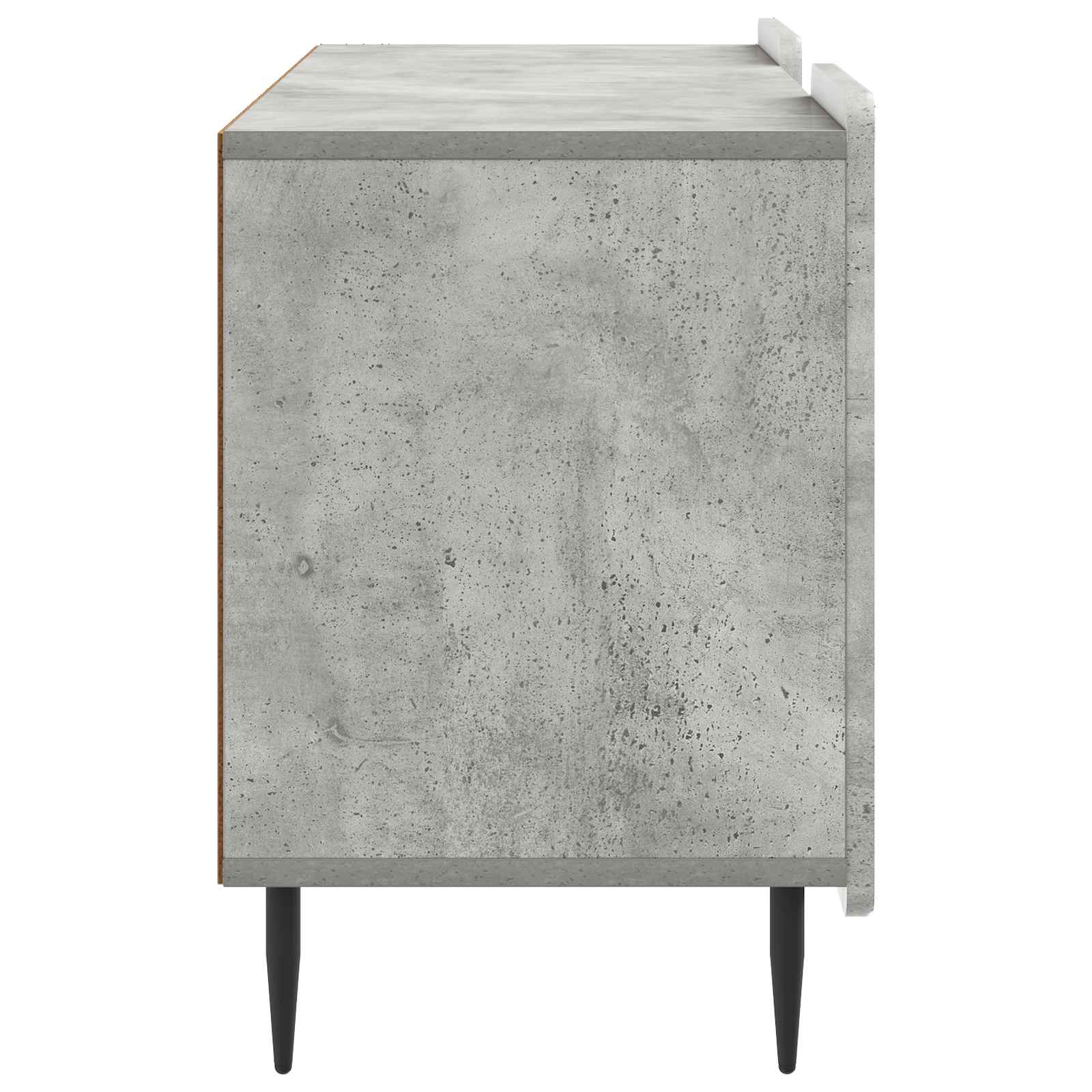 TV-kast Betongrijs 102 x 34,5 x 52 cm Bewerkt hout is nu te koop bij PeponiXL, paradijselijk wonen!
