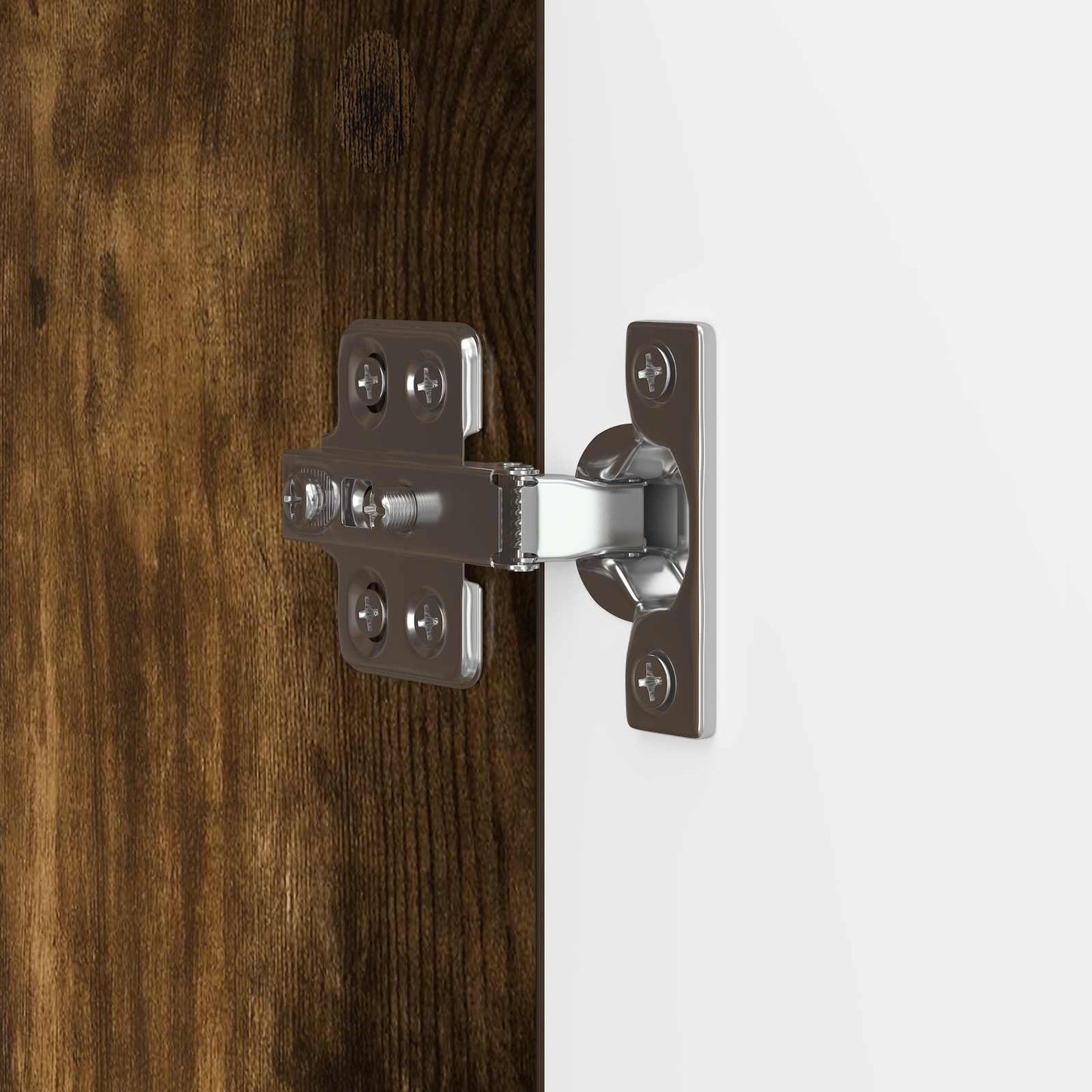 TV-kast Gerookt eiken 102 x 34,5 x 52 cm Bewerkt hout is nu te koop bij PeponiXL, paradijselijk wonen!