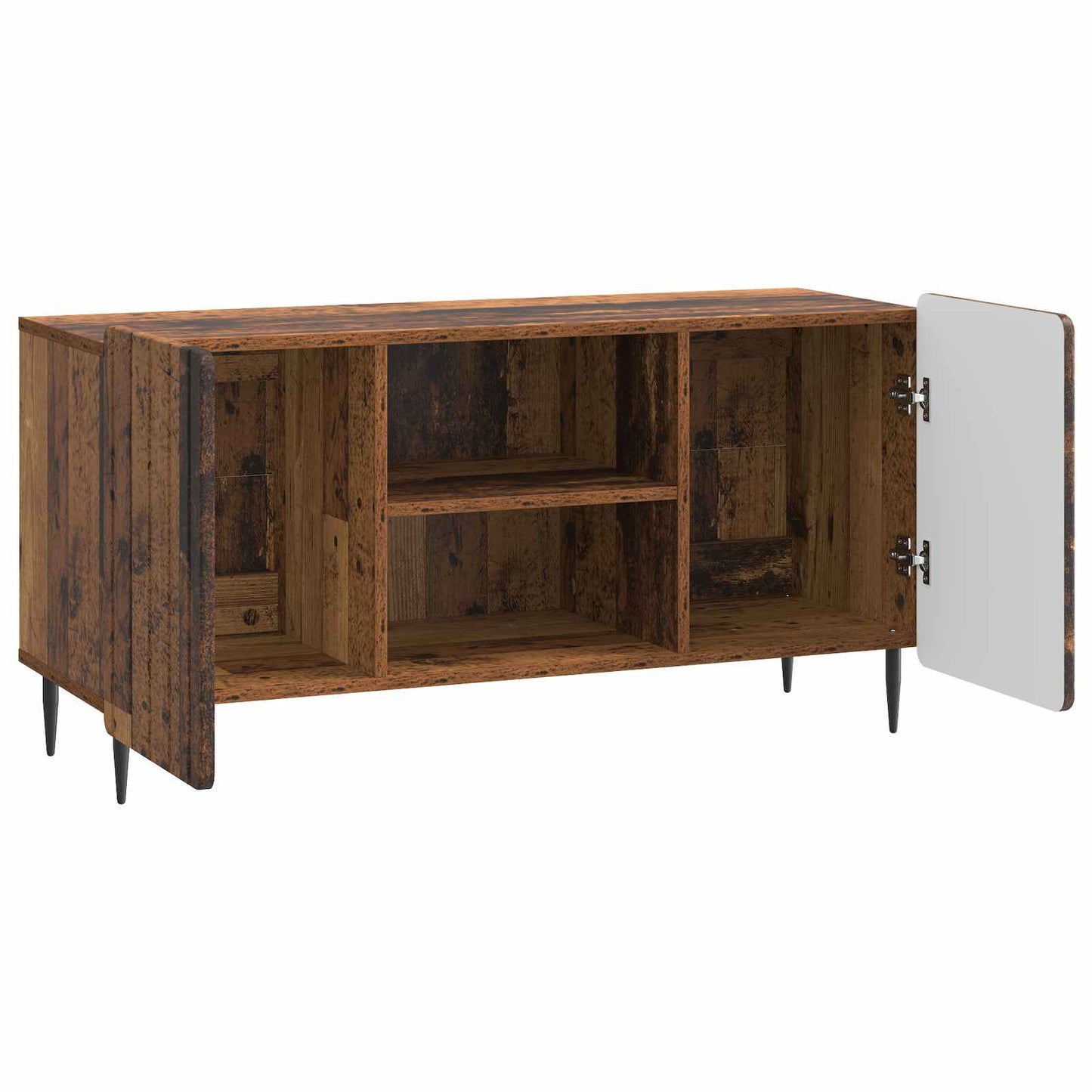 TV-kast Oud hout 102 x 34,5 x 52 cm Bewerkt hout is nu te koop bij PeponiXL, paradijselijk wonen!