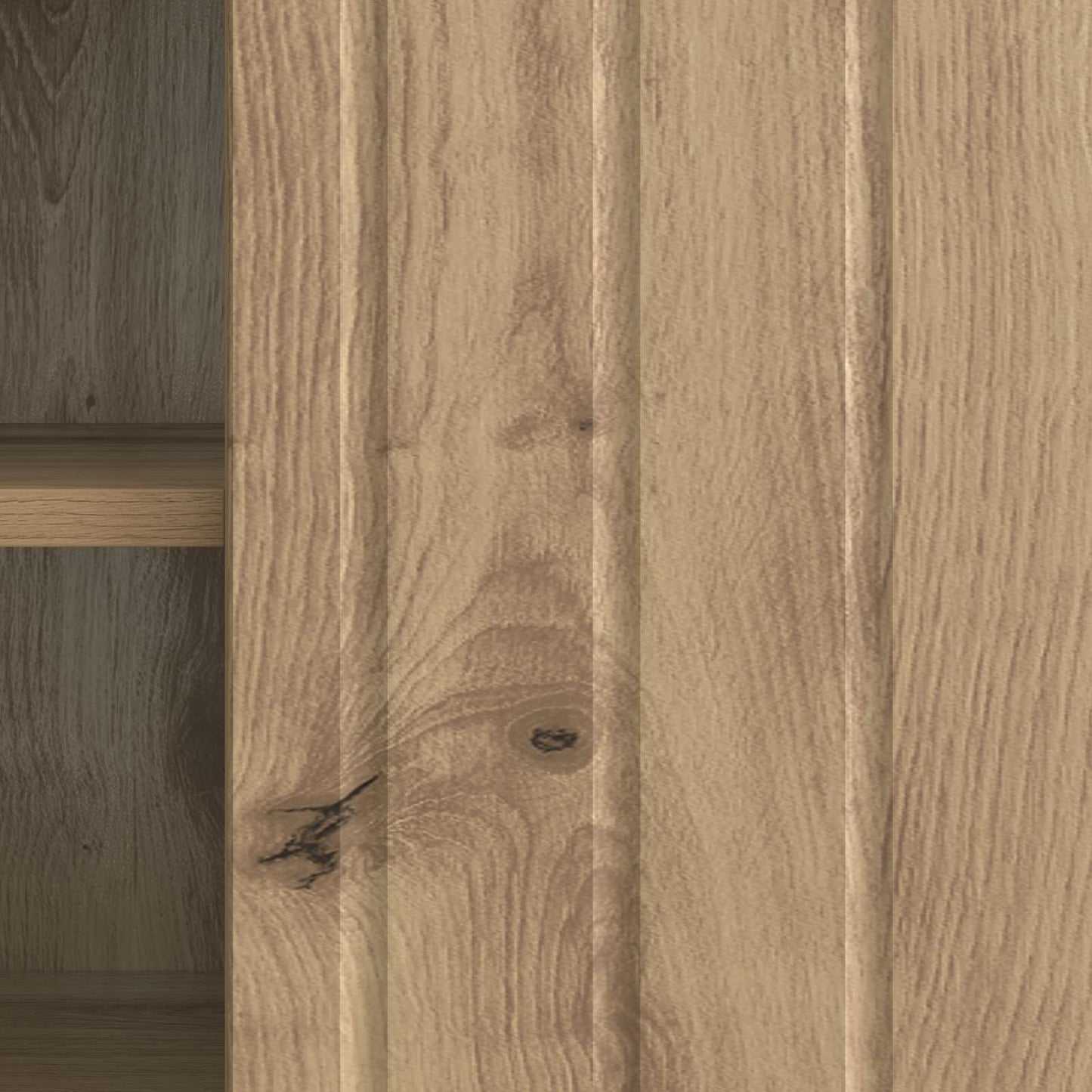 TV-kast Artisanaal eiken 102 x 34,5 x 52 cm Bewerkt hout is nu te koop bij PeponiXL, paradijselijk wonen!