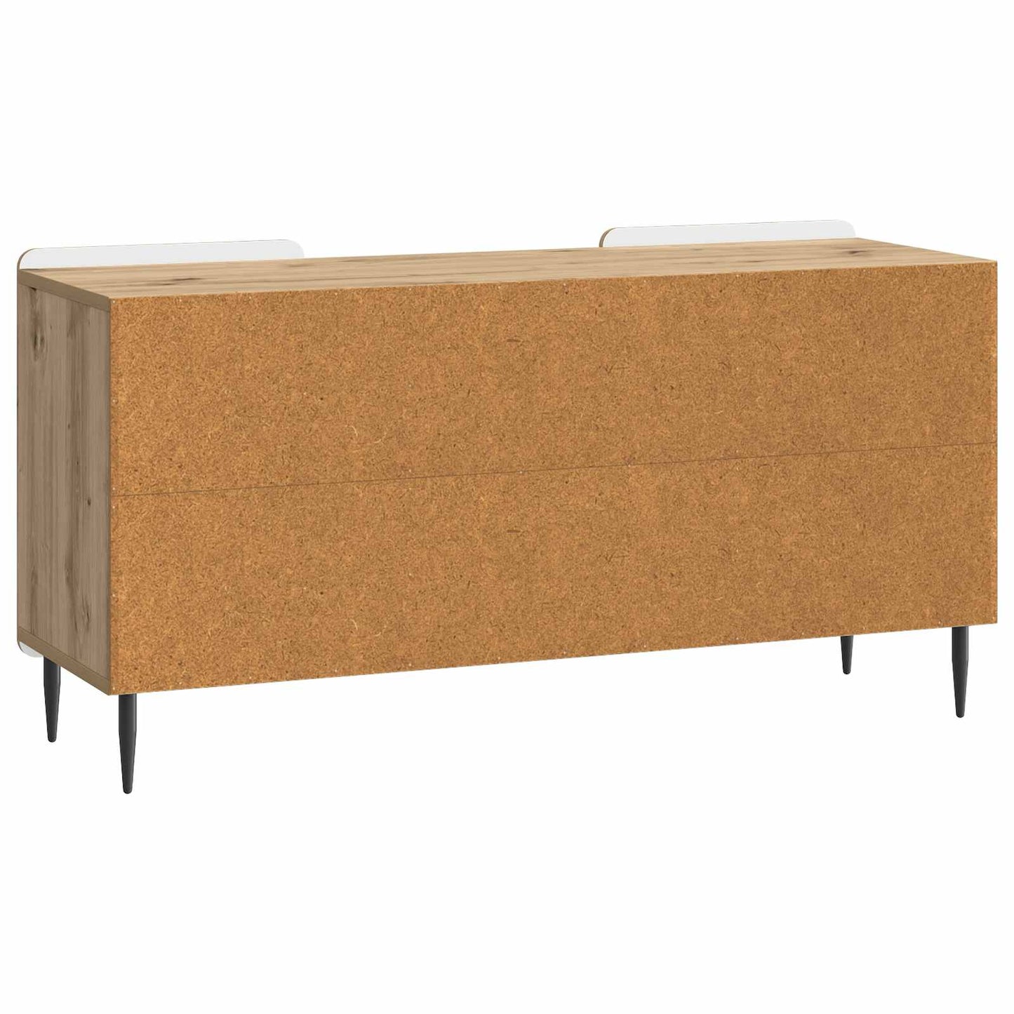 TV-kast Artisanaal eiken 102 x 34,5 x 52 cm Bewerkt hout is nu te koop bij PeponiXL, paradijselijk wonen!
