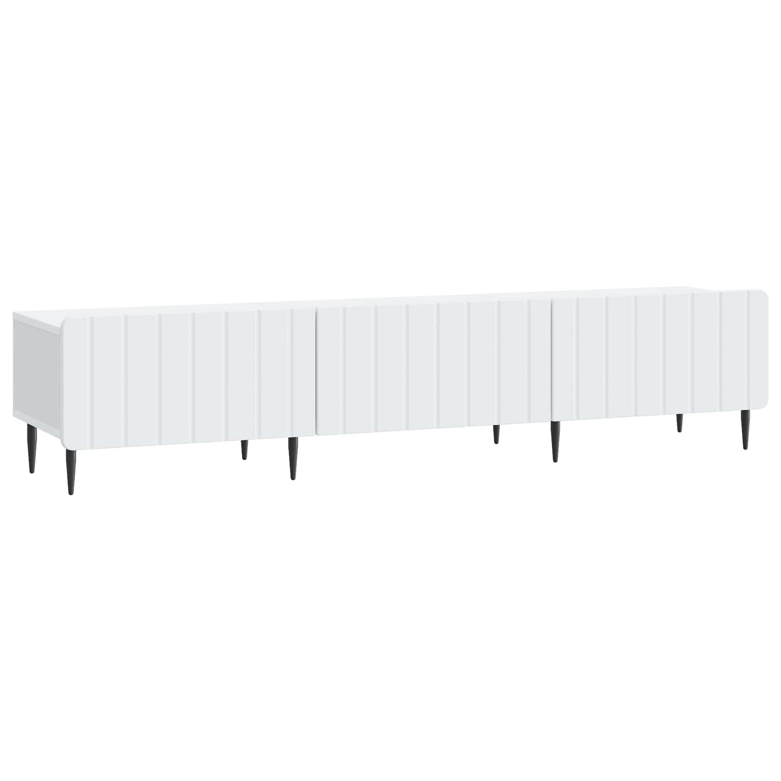 TV-kast met lade Wit 147 x 34,5 x 32 cm Bewerkt hout is nu te koop bij PeponiXL, paradijselijk wonen!