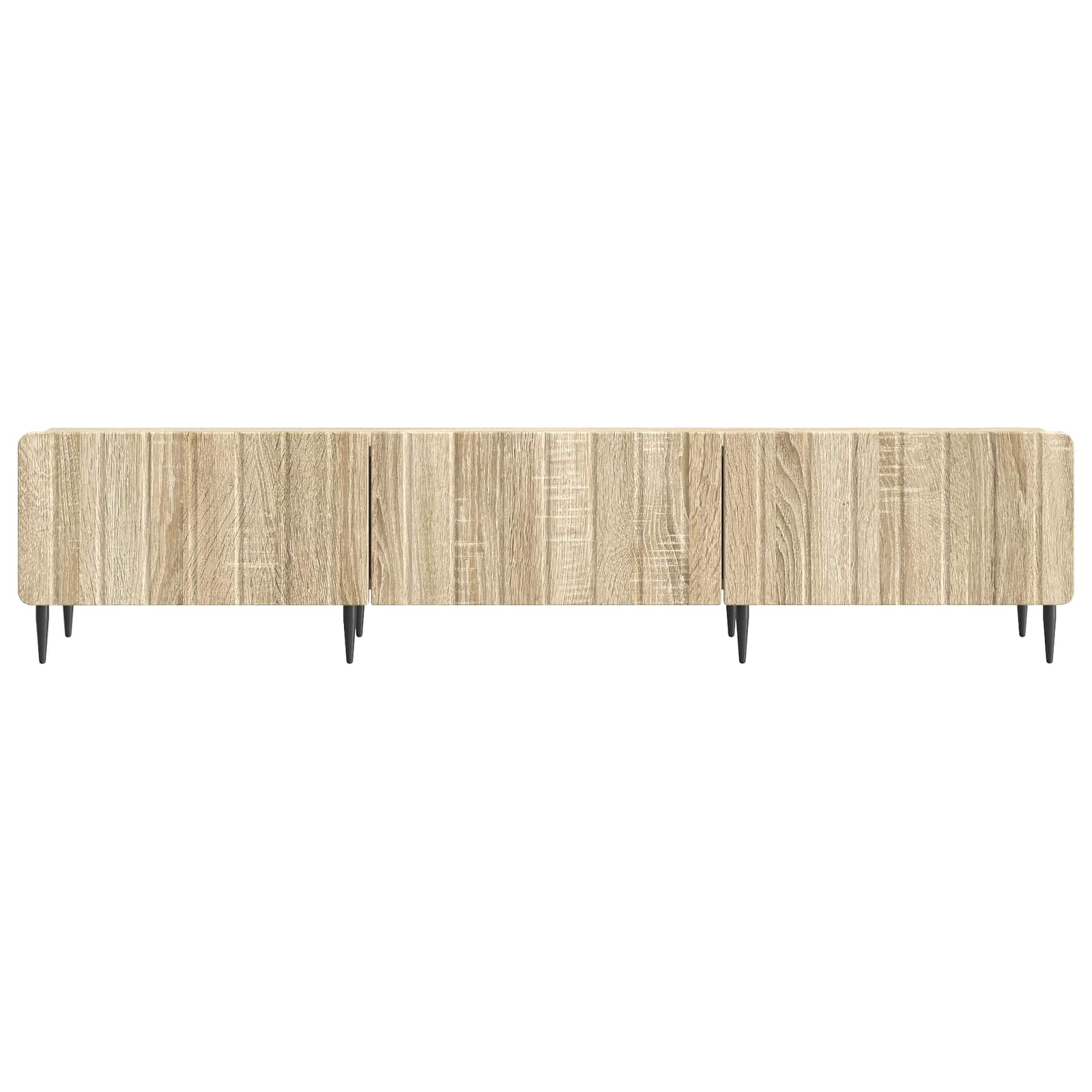 TV-kast met lade Sonoma Eiken 147 x 34,5 x 32 cm Bewerkt hout is nu te koop bij PeponiXL, paradijselijk wonen!