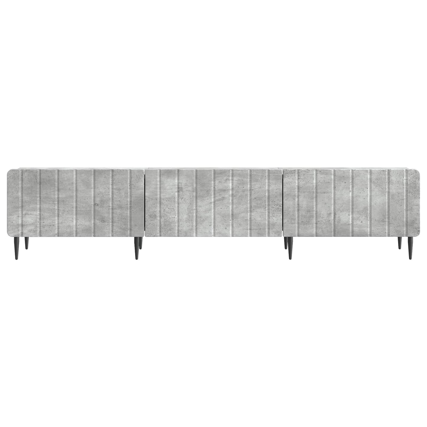 TV-kast met lade Betongrijs 147 x 34,5 x 32 cm Bewerkt hout is nu te koop bij PeponiXL, paradijselijk wonen!