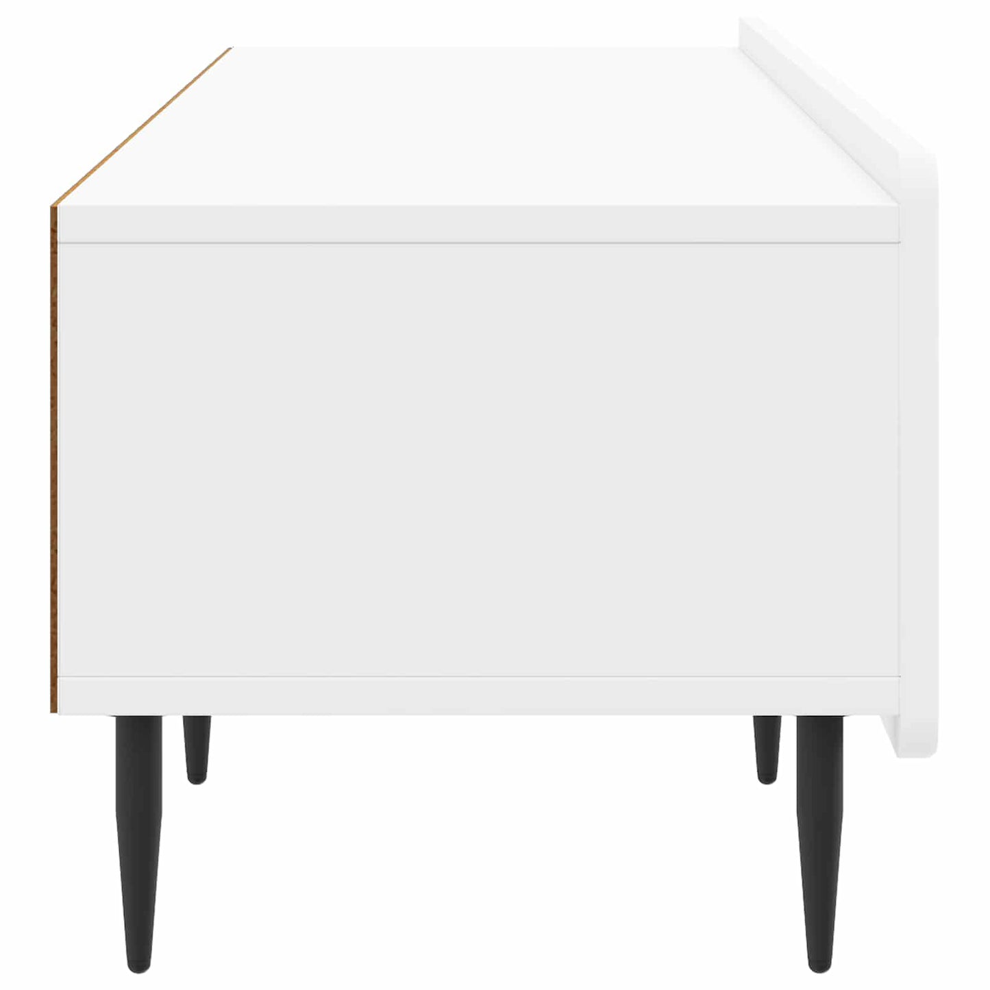 TV-kast met lade Hoogglans Wit 147 x 34,5 x 32 cm Bewerkt hout is nu te koop bij PeponiXL, paradijselijk wonen!