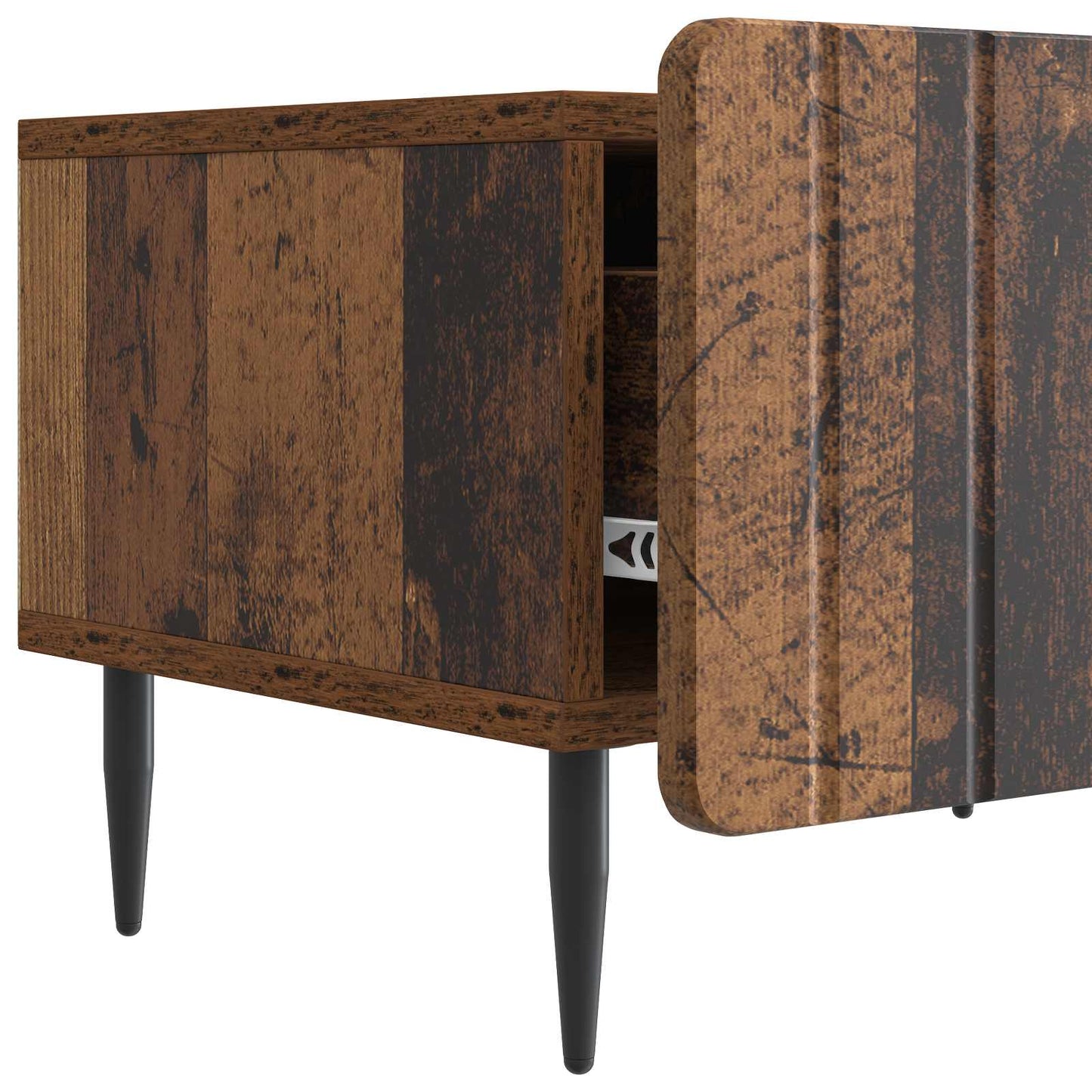 TV-kast met lade Oud hout 147 x 34,5 x 32 cm Bewerkt hout is nu te koop bij PeponiXL, paradijselijk wonen!