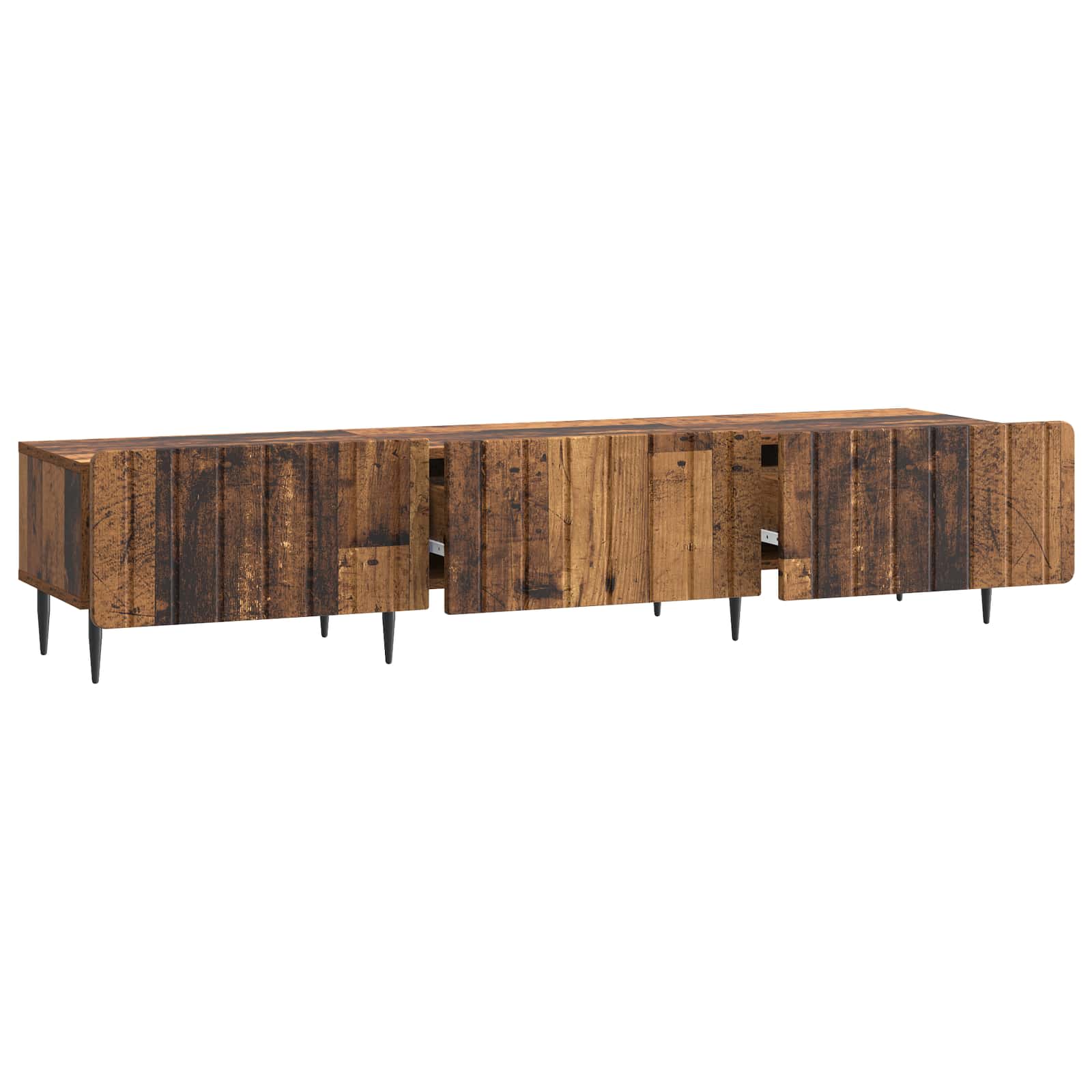 TV-kast met lade Oud hout 147 x 34,5 x 32 cm Bewerkt hout is nu te koop bij PeponiXL, paradijselijk wonen!