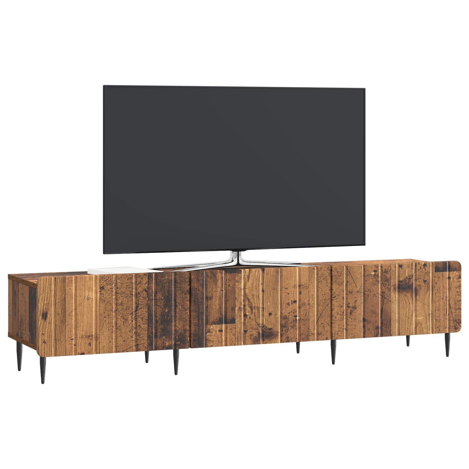 TV-kast met lade Oud hout 147 x 34,5 x 32 cm Bewerkt hout is nu te koop bij PeponiXL, paradijselijk wonen!