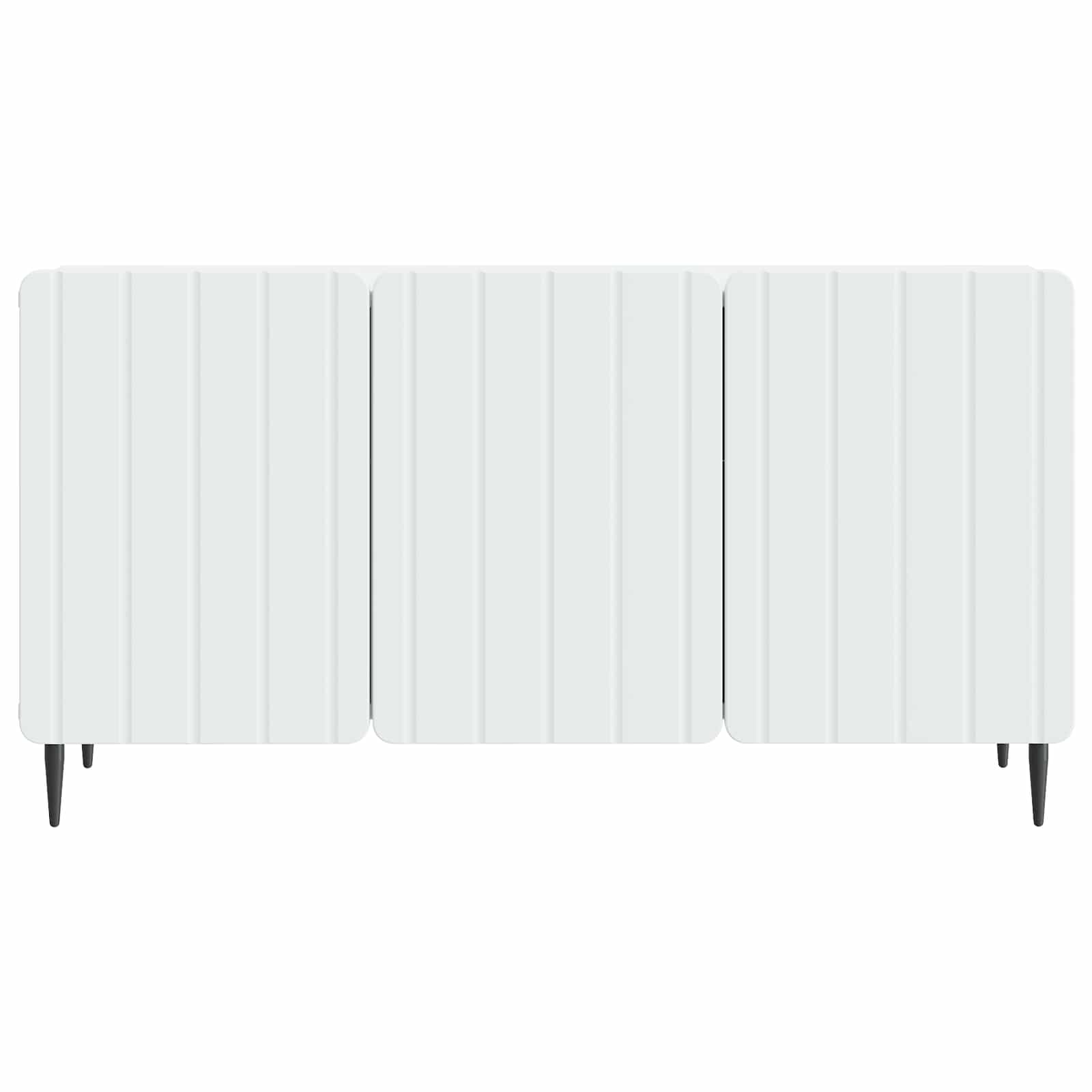 TV-kast Wit 99 x 34,5 x 52 cm Bewerkt hout is nu te koop bij PeponiXL, paradijselijk wonen!