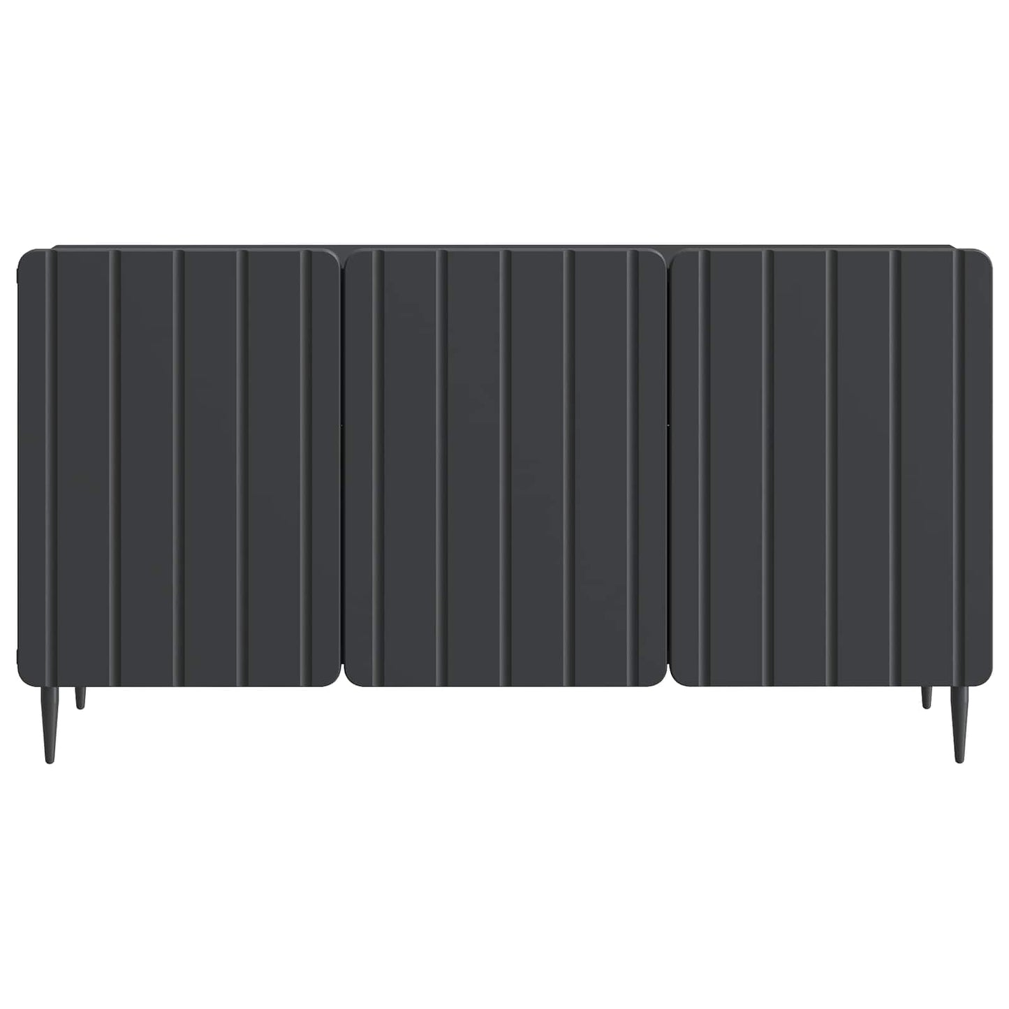 TV-kast Zwart 99 x 34,5 x 52 cm Bewerkt hout is nu te koop bij PeponiXL, paradijselijk wonen!