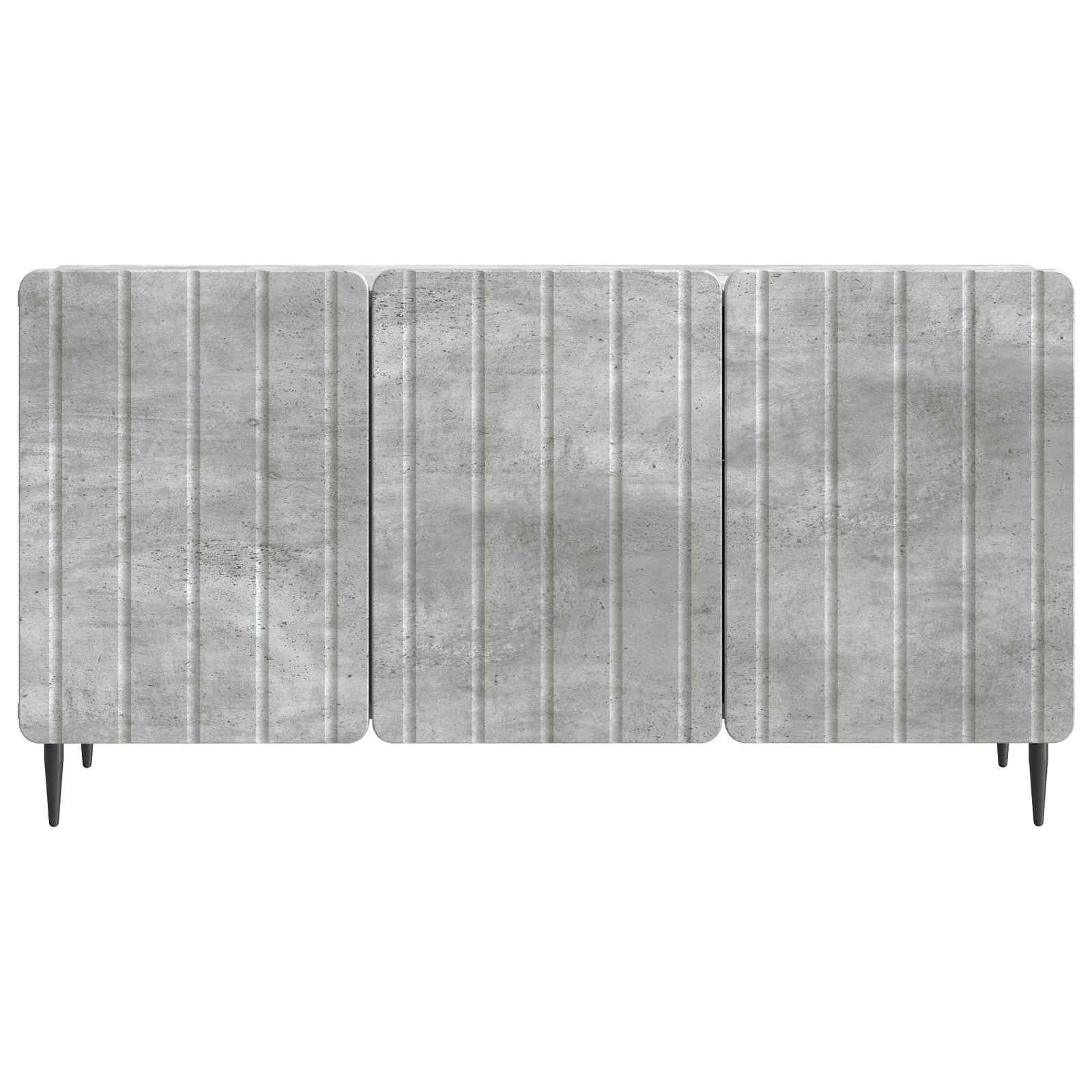 TV-kast Betongrijs 99 x 34,5 x 52 cm Bewerkt hout is nu te koop bij PeponiXL, paradijselijk wonen!