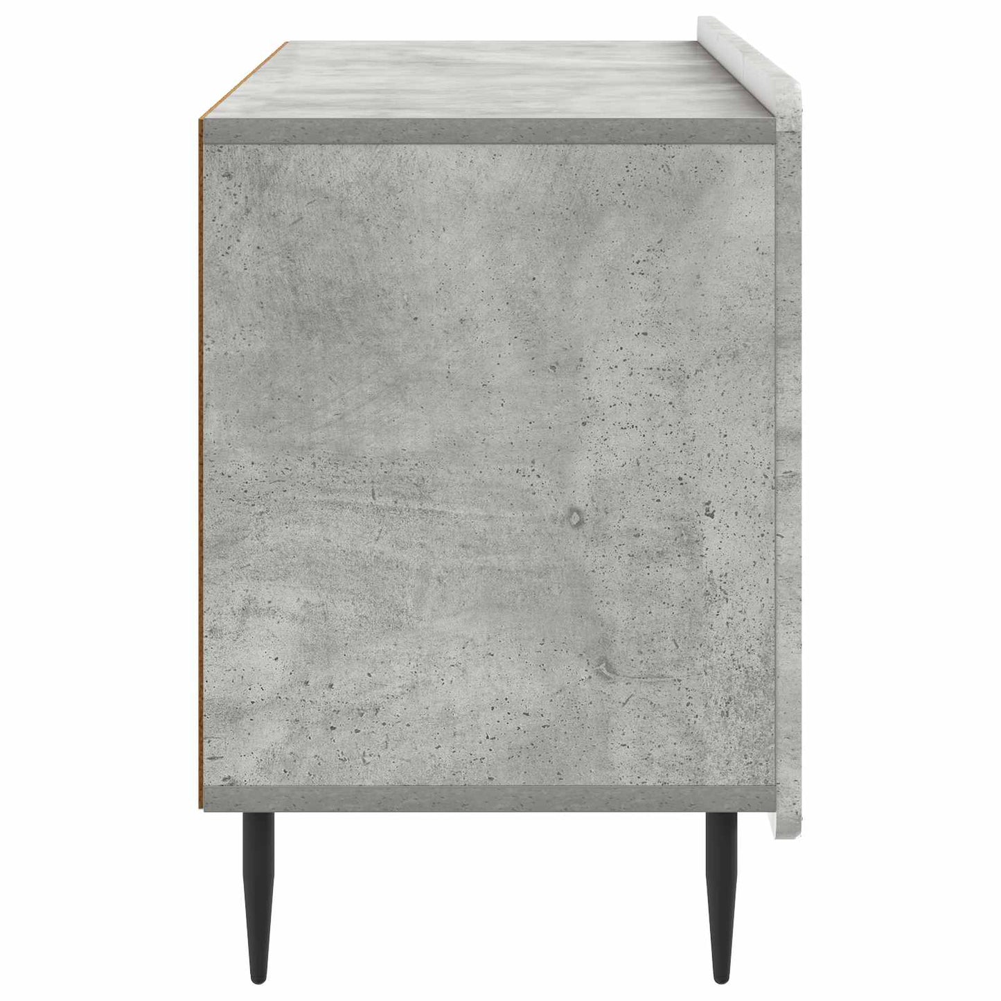 TV-kast Betongrijs 99 x 34,5 x 52 cm Bewerkt hout is nu te koop bij PeponiXL, paradijselijk wonen!