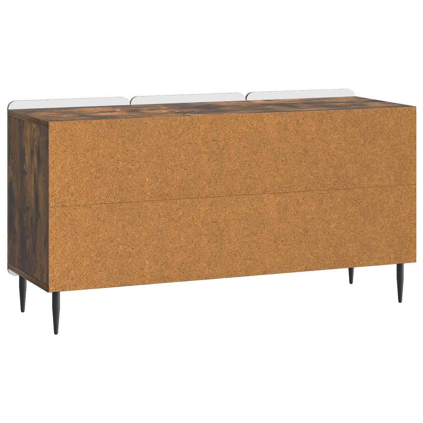 TV-kast Gerookt eiken 99 x 34,5 x 52 cm Bewerkt hout is nu te koop bij PeponiXL, paradijselijk wonen!