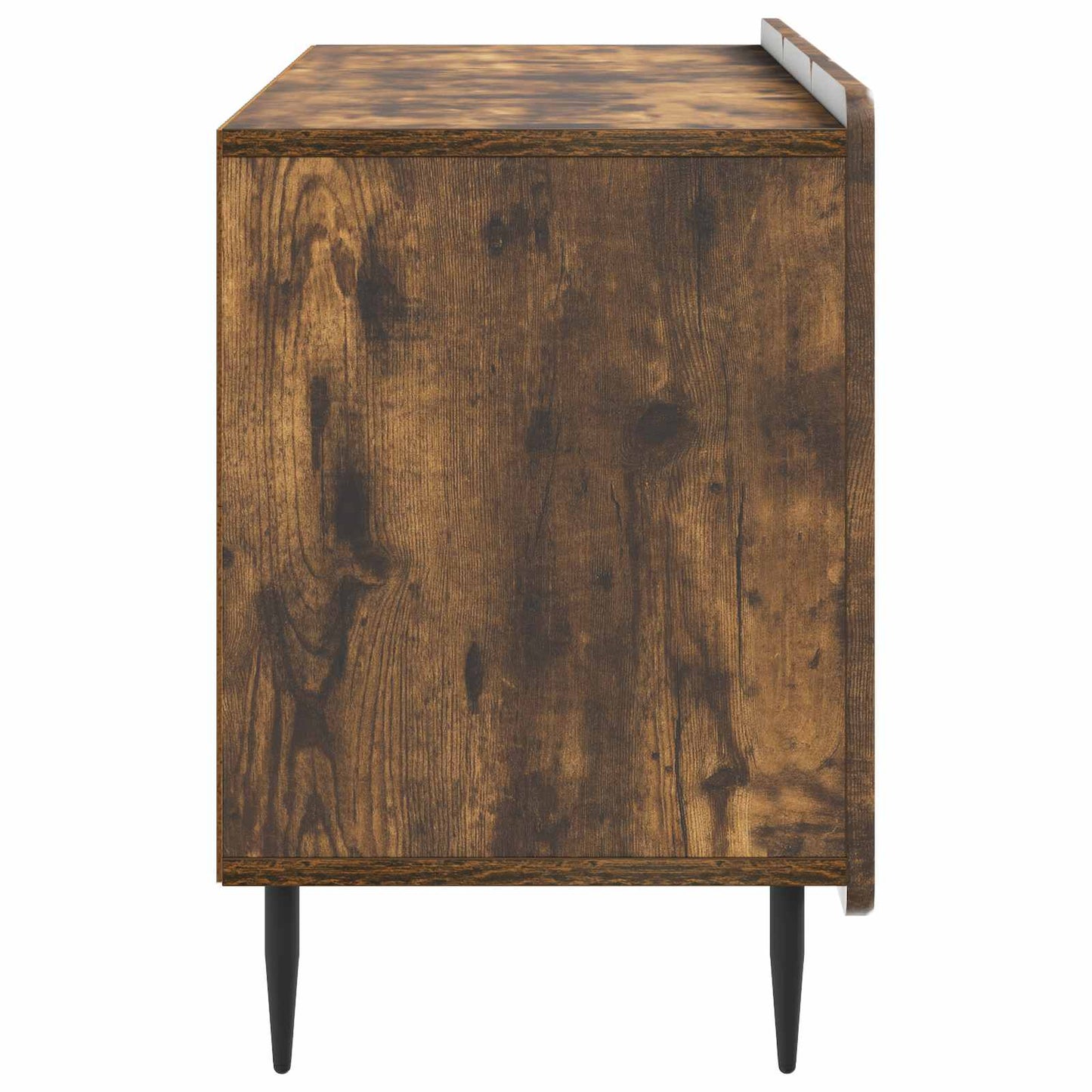 TV-kast Gerookt eiken 99 x 34,5 x 52 cm Bewerkt hout is nu te koop bij PeponiXL, paradijselijk wonen!
