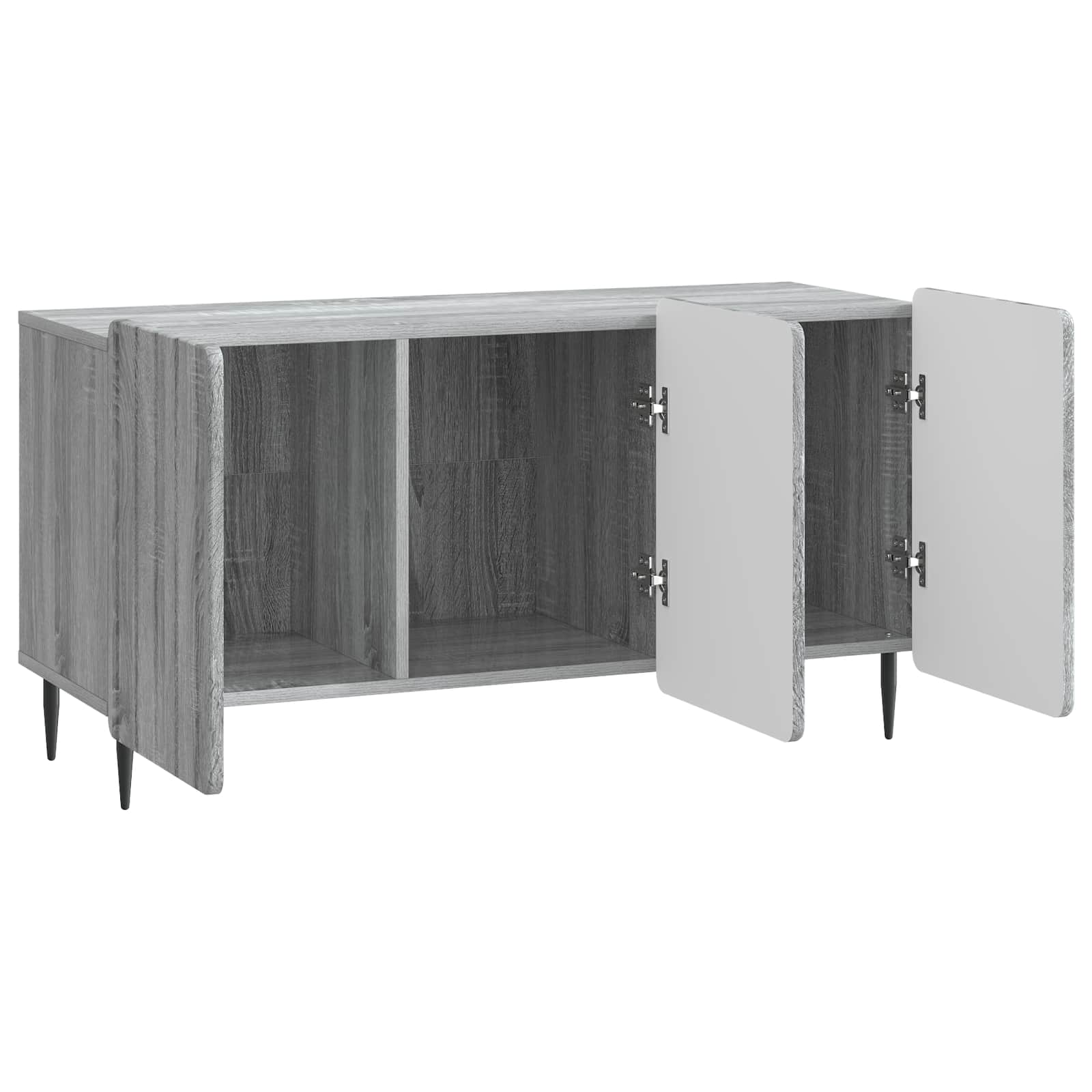 TV-kast Grijs sonoma 99 x 34,5 x 52 cm Bewerkt hout is nu te koop bij PeponiXL, paradijselijk wonen!