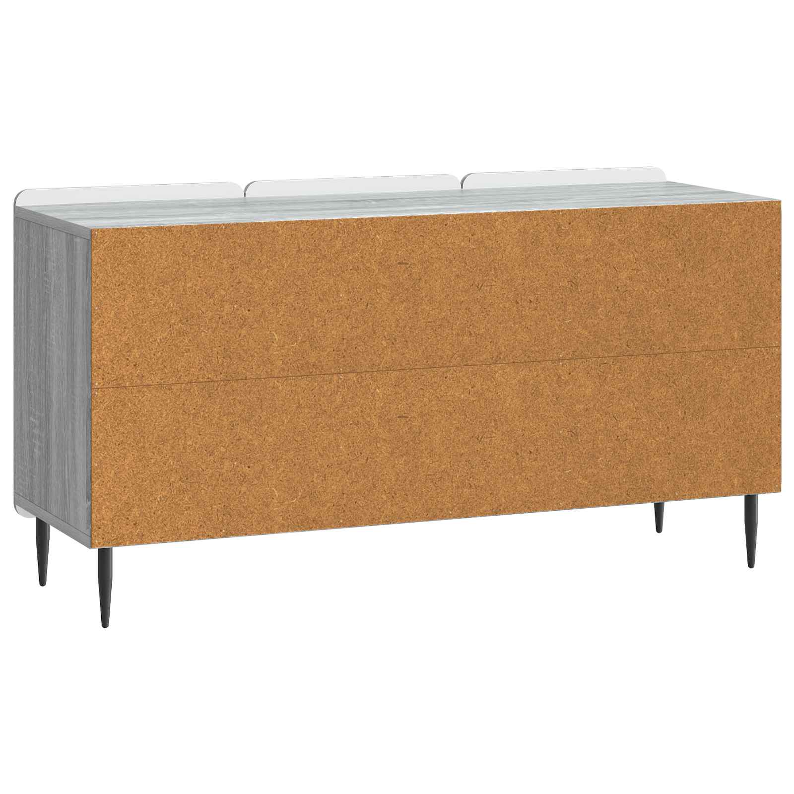 TV-kast Grijs sonoma 99 x 34,5 x 52 cm Bewerkt hout is nu te koop bij PeponiXL, paradijselijk wonen!