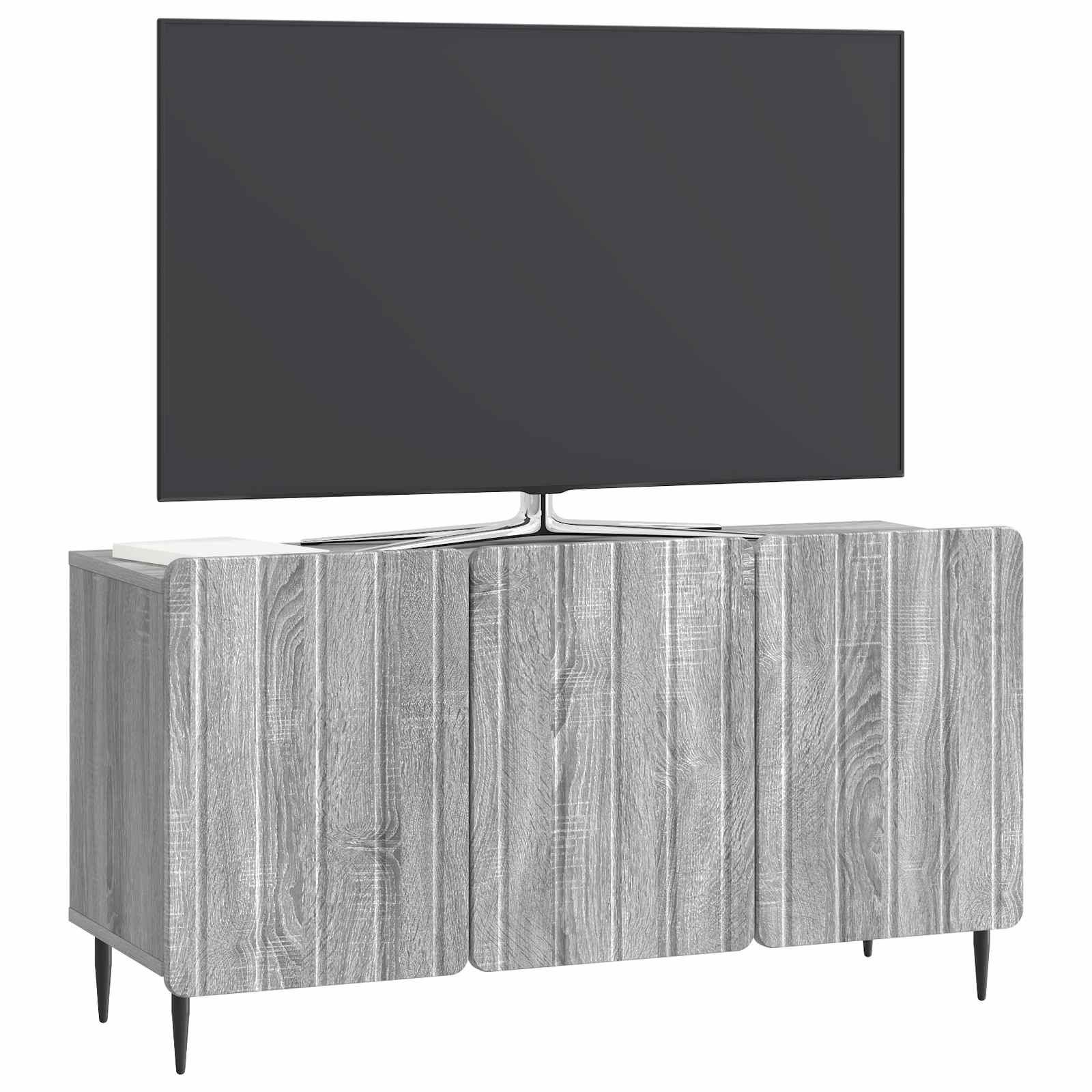 TV-kast Grijs sonoma 99 x 34,5 x 52 cm Bewerkt hout is nu te koop bij PeponiXL, paradijselijk wonen!