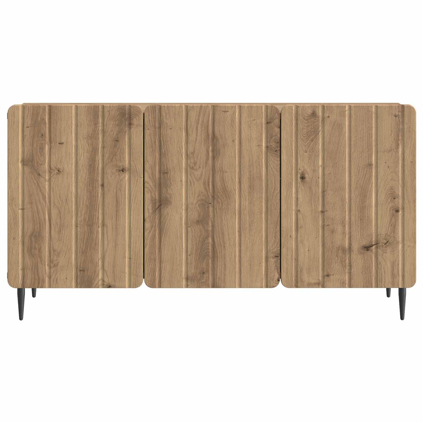 TV-kast Artisanaal eiken 99 x 34,5 x 52 cm Bewerkt hout is nu te koop bij PeponiXL, paradijselijk wonen!