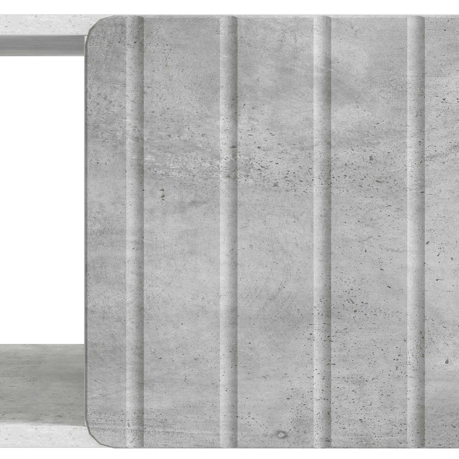 Salontafel Betongrijs 90 x 50 x 40 cm Bewerkt hout is nu te koop bij PeponiXL, paradijselijk wonen!