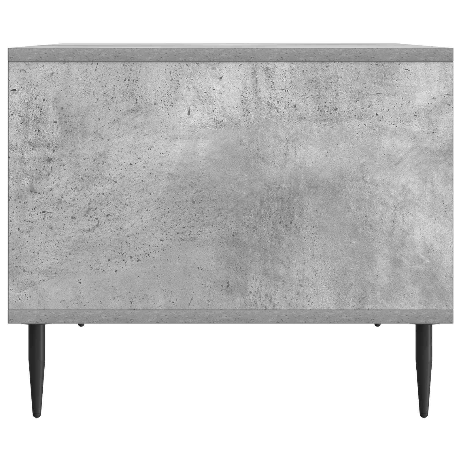 Salontafel Betongrijs 90 x 50 x 40 cm Bewerkt hout is nu te koop bij PeponiXL, paradijselijk wonen!