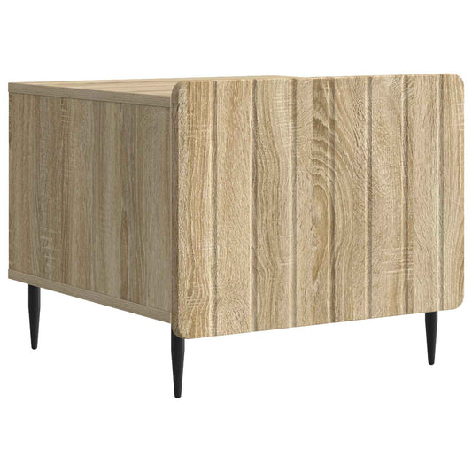 Salontafel met lade Sonoma Eiken 49 x 50 x 42 cm Bewerkt hout is nu te koop bij PeponiXL, paradijselijk wonen!