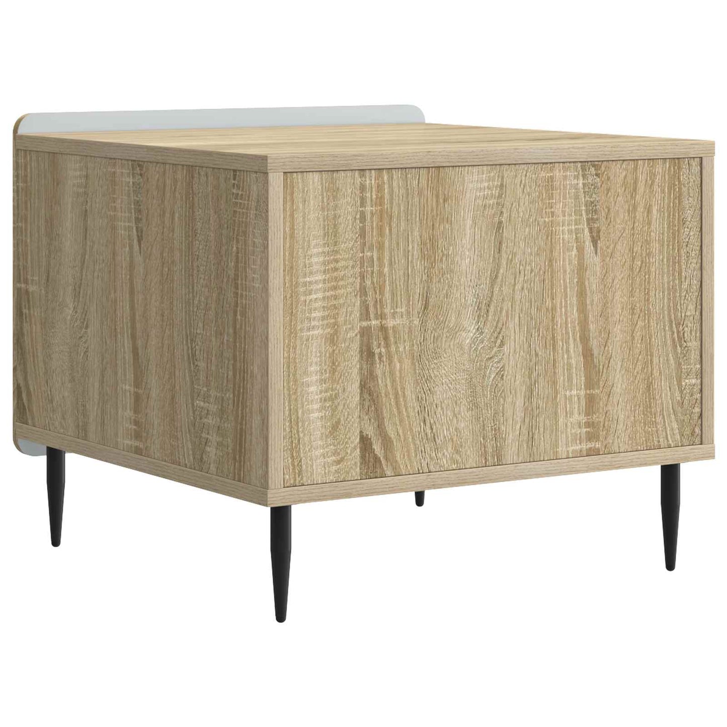 Salontafel met lade Sonoma Eiken 49 x 50 x 42 cm Bewerkt hout is nu te koop bij PeponiXL, paradijselijk wonen!