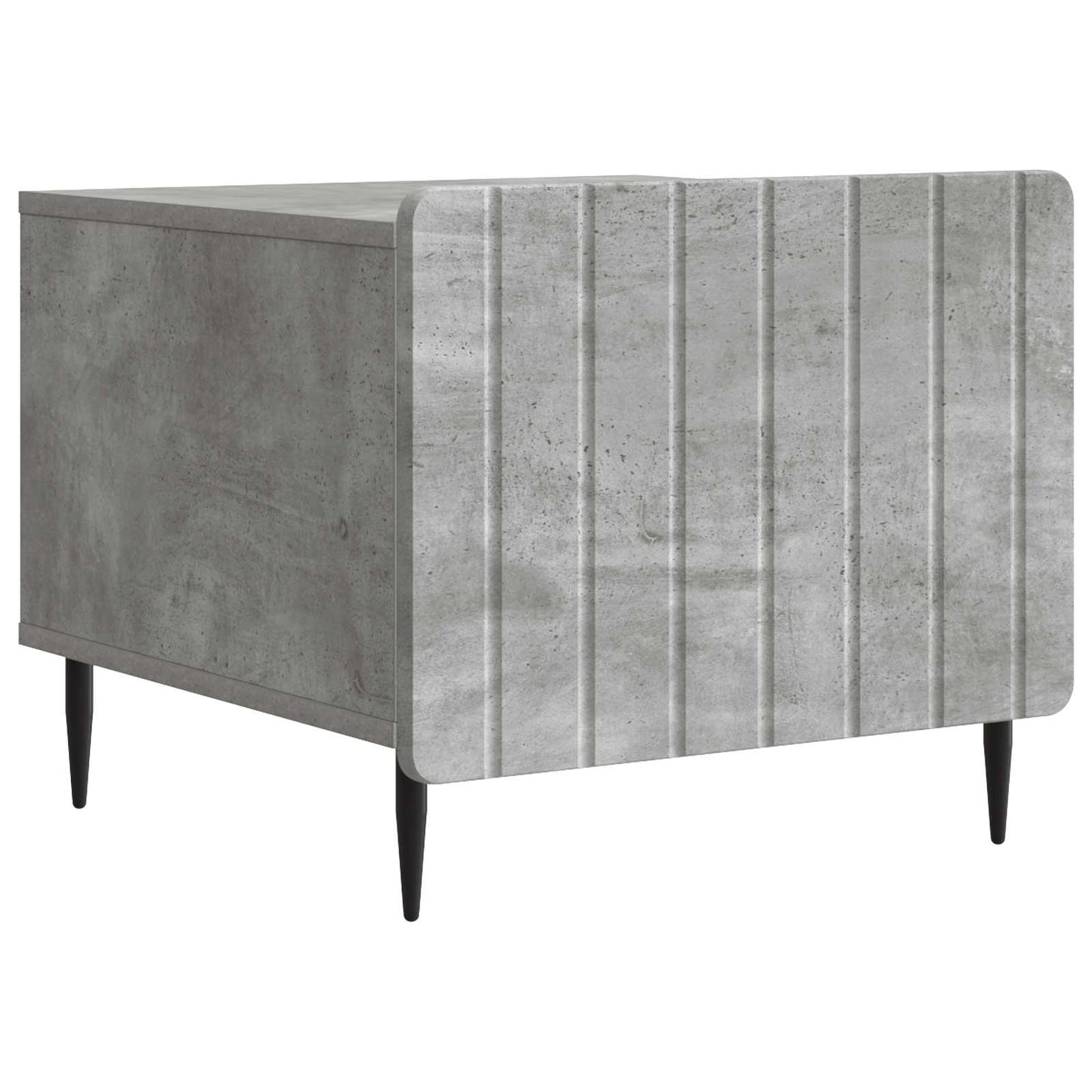 Salontafel met lade Betongrijs 49 x 50 x 42 cm Bewerkt hout is nu te koop bij PeponiXL, paradijselijk wonen!