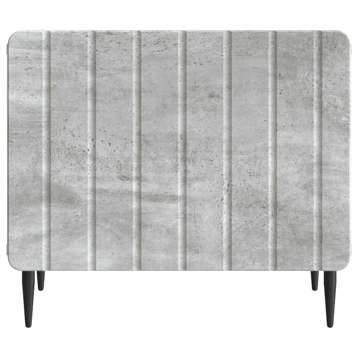 Salontafel met lade Betongrijs 49 x 50 x 42 cm Bewerkt hout is nu te koop bij PeponiXL, paradijselijk wonen!