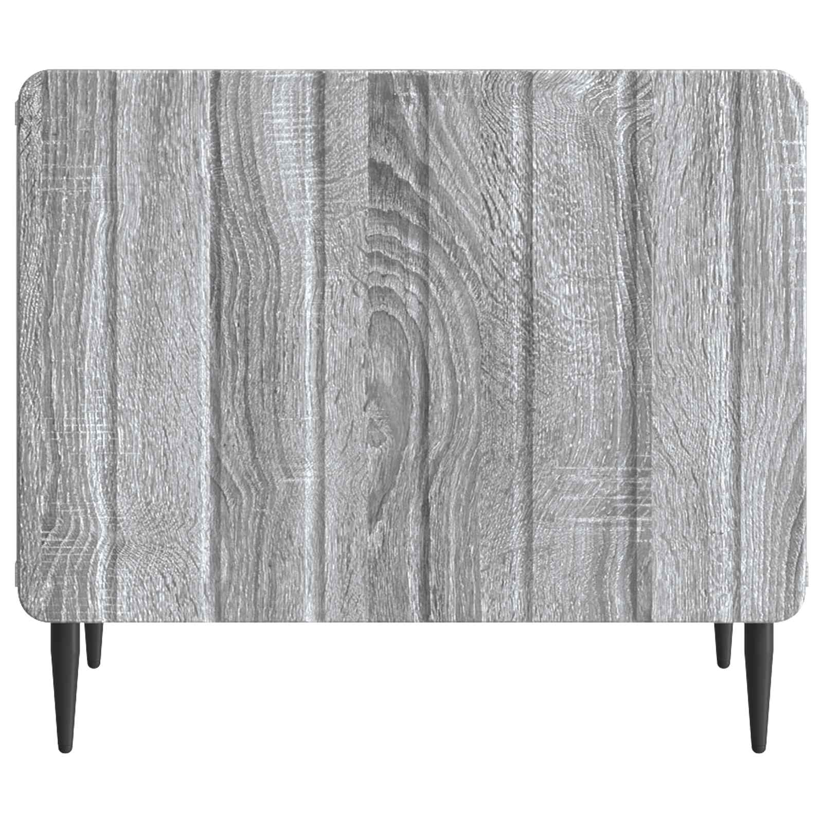 Salontafel met lade Grijs sonoma 49 x 50 x 42 cm Bewerkt hout is nu te koop bij PeponiXL, paradijselijk wonen!