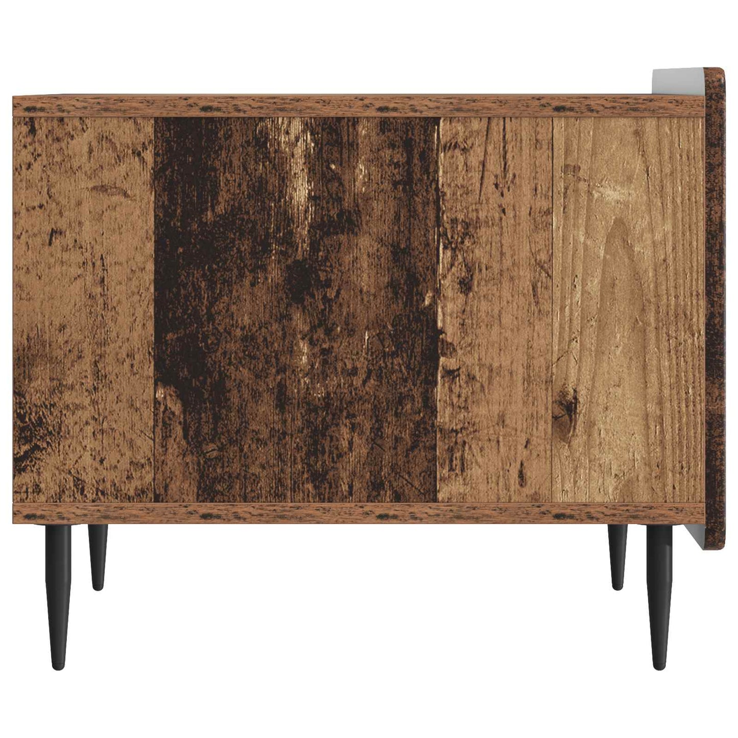 Salontafel met lade Oud hout 49 x 50 x 42 cm Bewerkt hout is nu te koop bij PeponiXL, paradijselijk wonen!