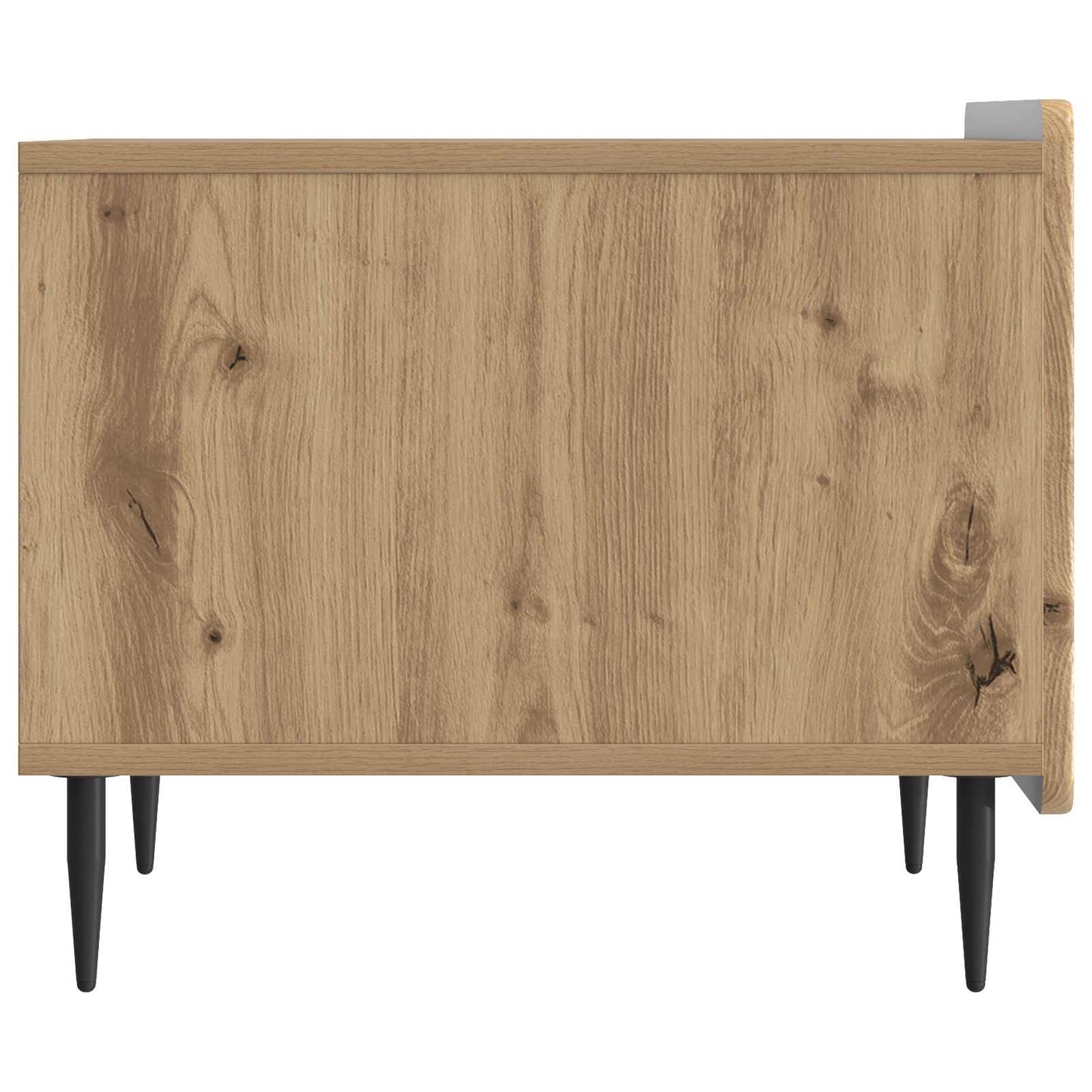 Salontafel Artisanaal eiken 49 x 50 x 42 cm Bewerkt hout is nu te koop bij PeponiXL, paradijselijk wonen!