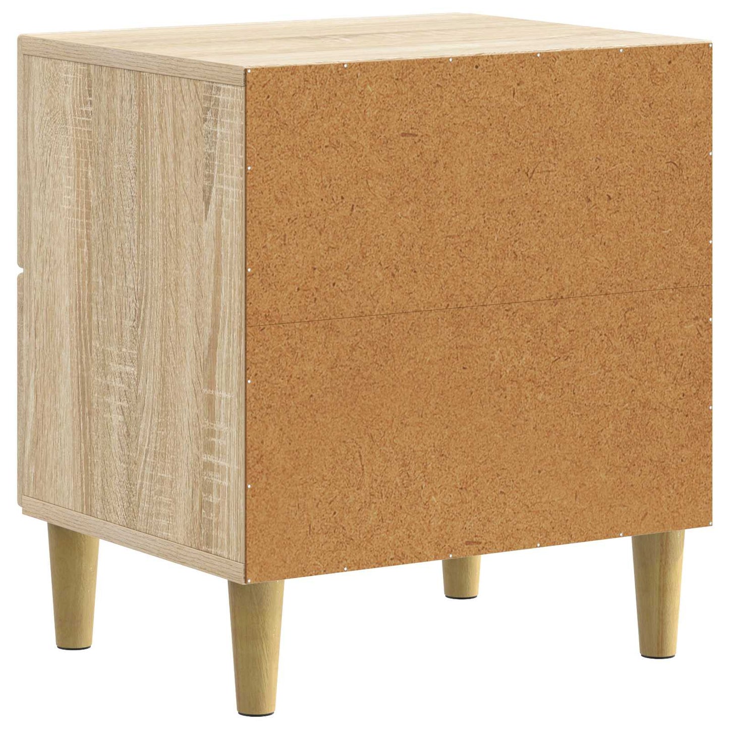 Nachtkastje Sonoma Eiken 43 x 34,5 x 48 cm Bewerkt hout is nu te koop bij PeponiXL, paradijselijk wonen!
