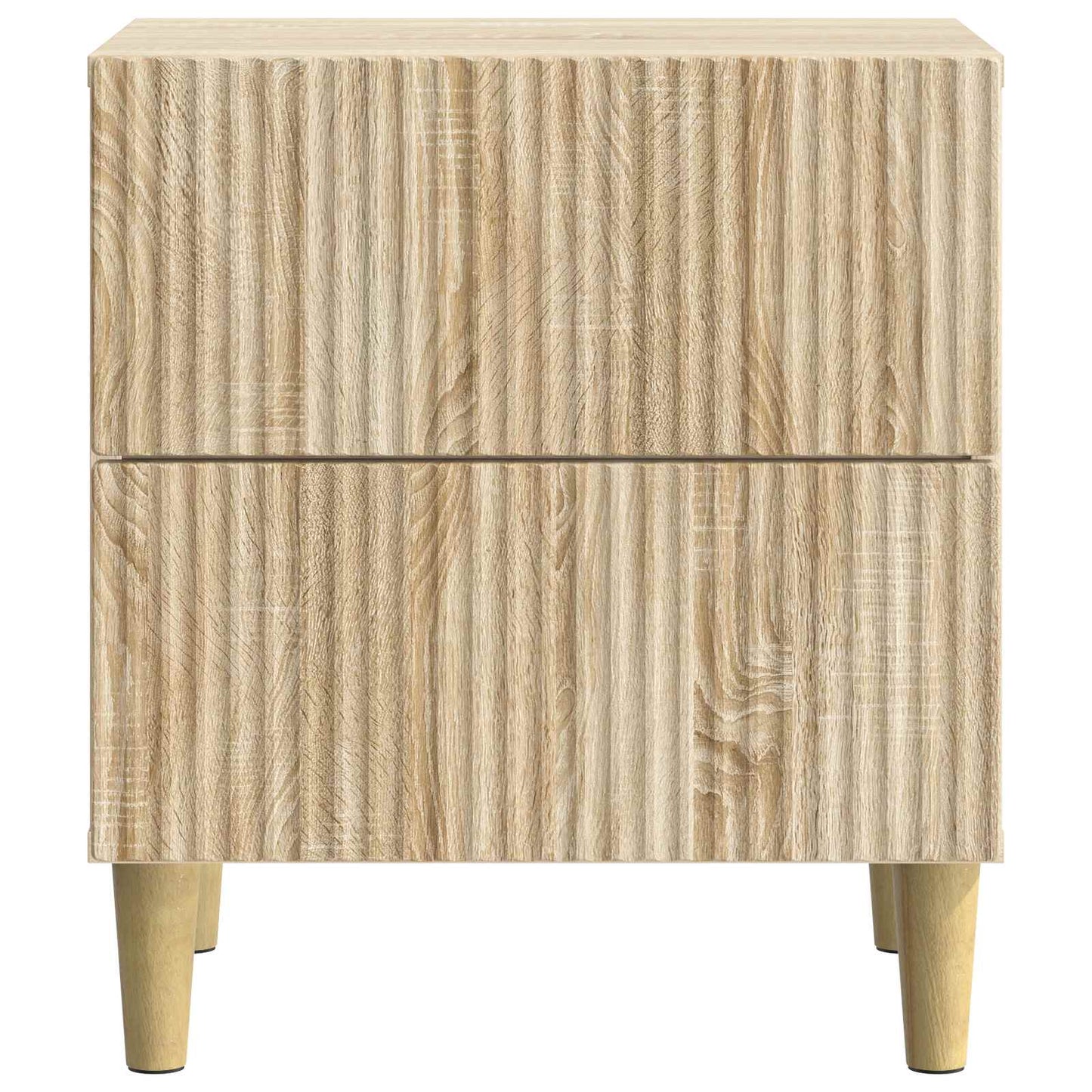 Nachtkastje Sonoma Eiken 43 x 34,5 x 48 cm Bewerkt hout is nu te koop bij PeponiXL, paradijselijk wonen!