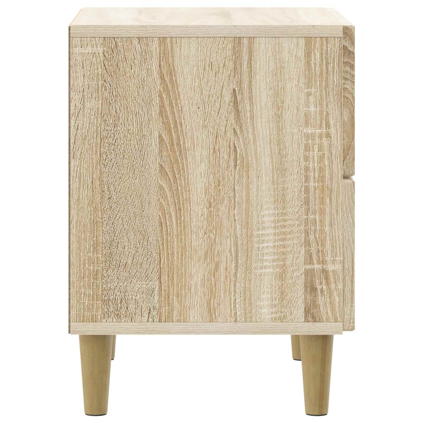 Nachtkastje Sonoma Eiken 43 x 34,5 x 48 cm Bewerkt hout is nu te koop bij PeponiXL, paradijselijk wonen!