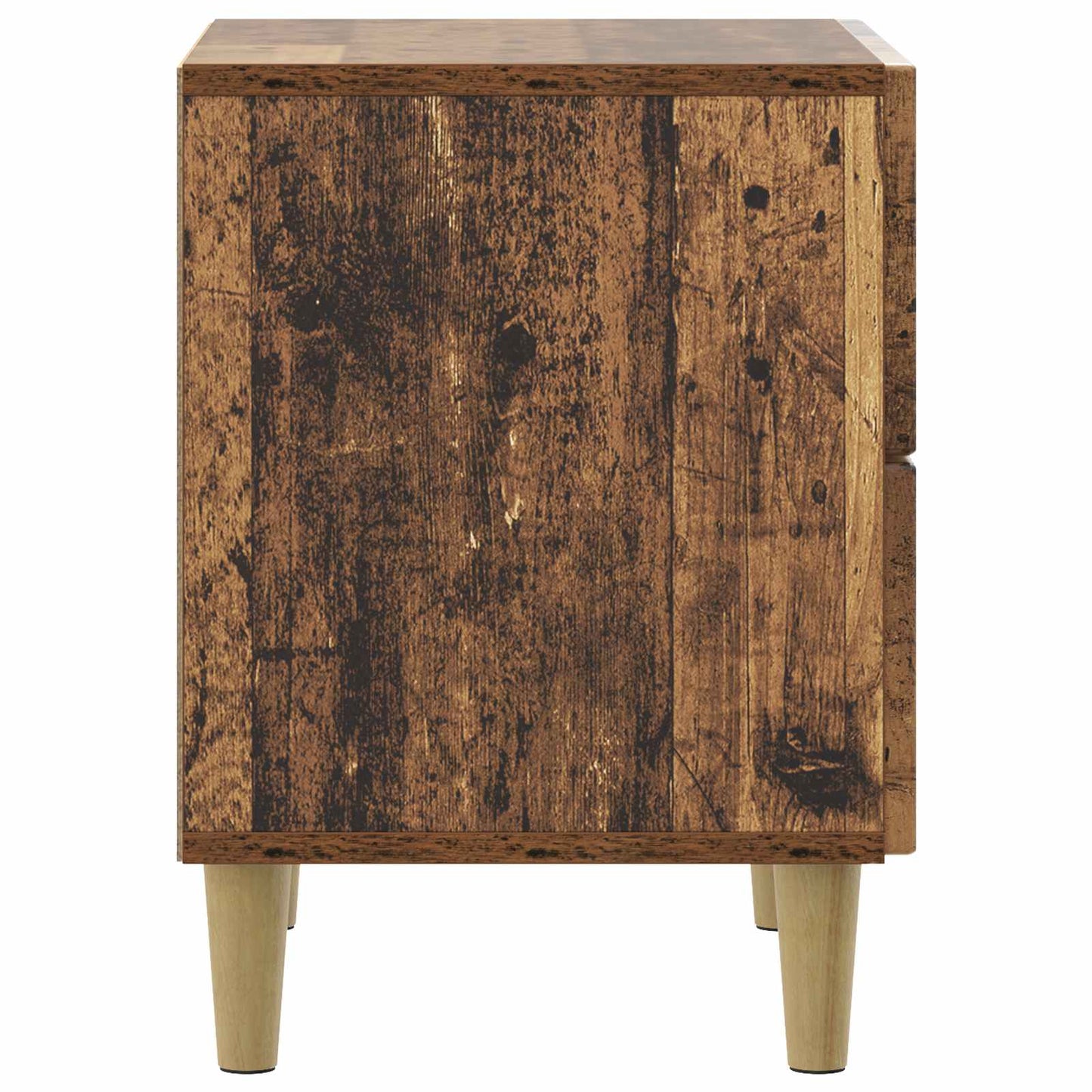 Nachtkastje 2 pcs Oud hout 43 x 34,5 x 48 cm Bewerkt hout is nu te koop bij PeponiXL, paradijselijk wonen!