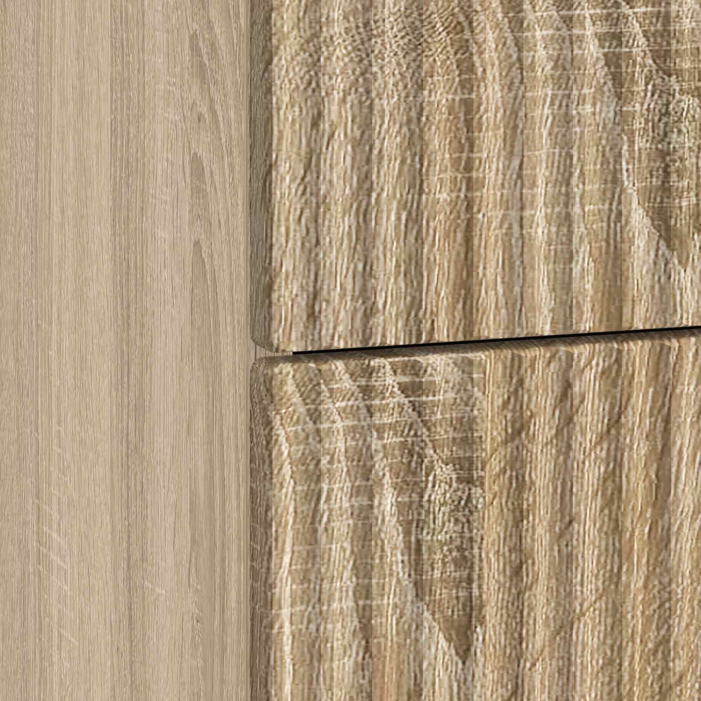 Nachtkastje Sonoma Eiken 62 x 34,5 x 48 cm Bewerkt hout is nu te koop bij PeponiXL, paradijselijk wonen!