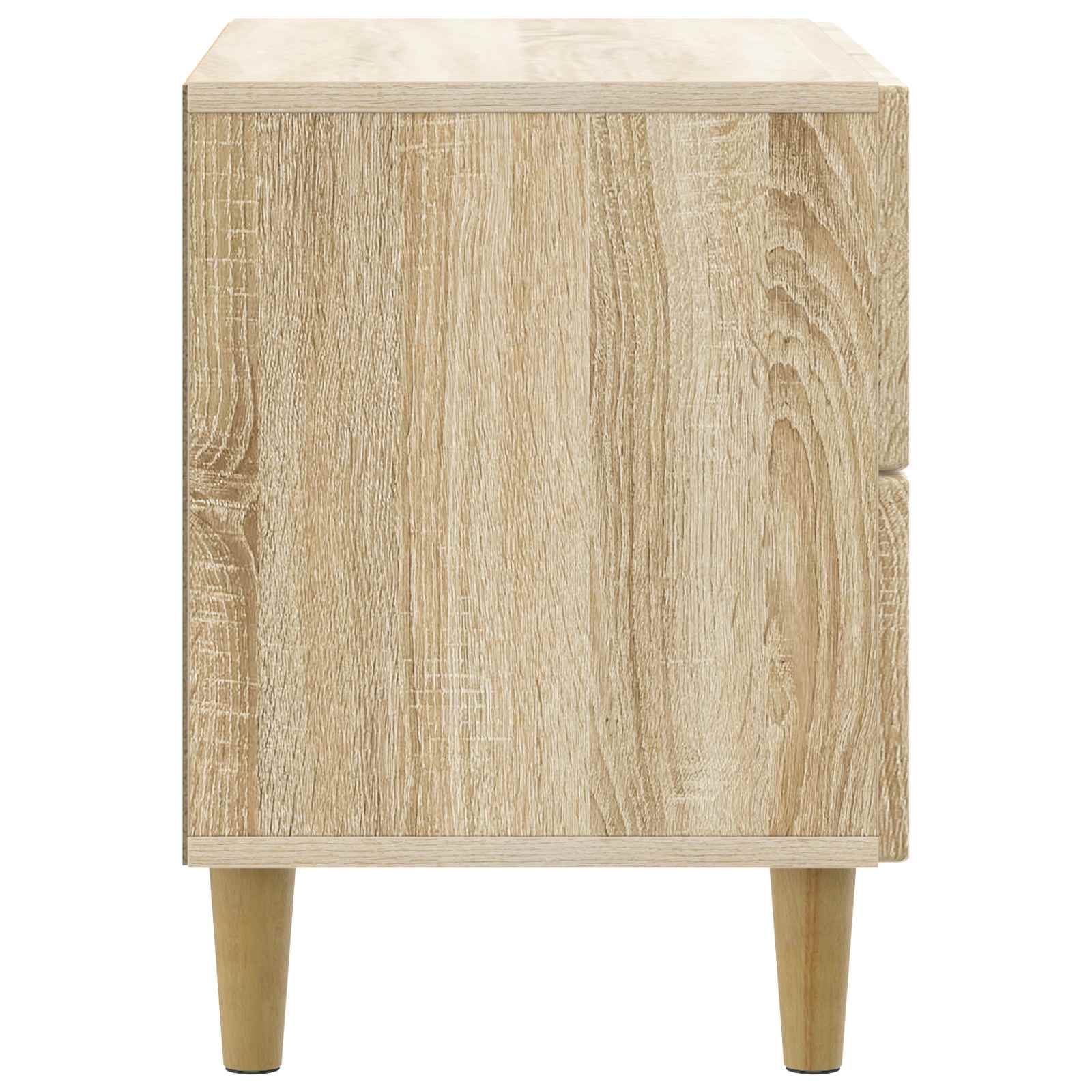 Nachtkastje Sonoma Eiken 62 x 34,5 x 48 cm Bewerkt hout is nu te koop bij PeponiXL, paradijselijk wonen!