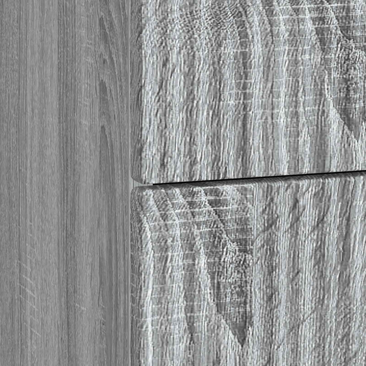Nachtkastje Grijs sonoma 62 x 34,5 x 48 cm Bewerkt hout is nu te koop bij PeponiXL, paradijselijk wonen!