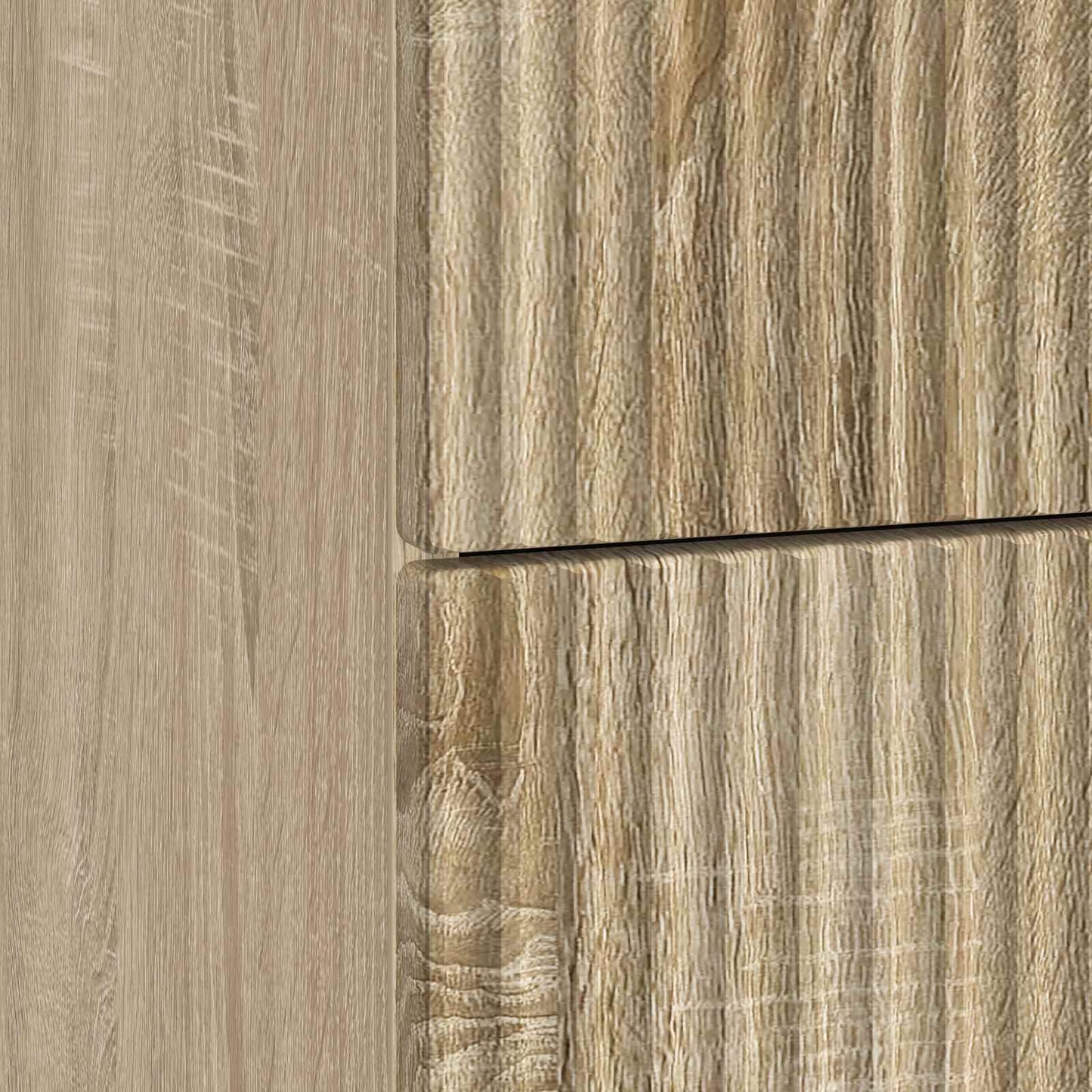 Nachtkastje Sonoma Eiken 43 x 41 x 66,5 cm Bewerkt hout is nu te koop bij PeponiXL, paradijselijk wonen!