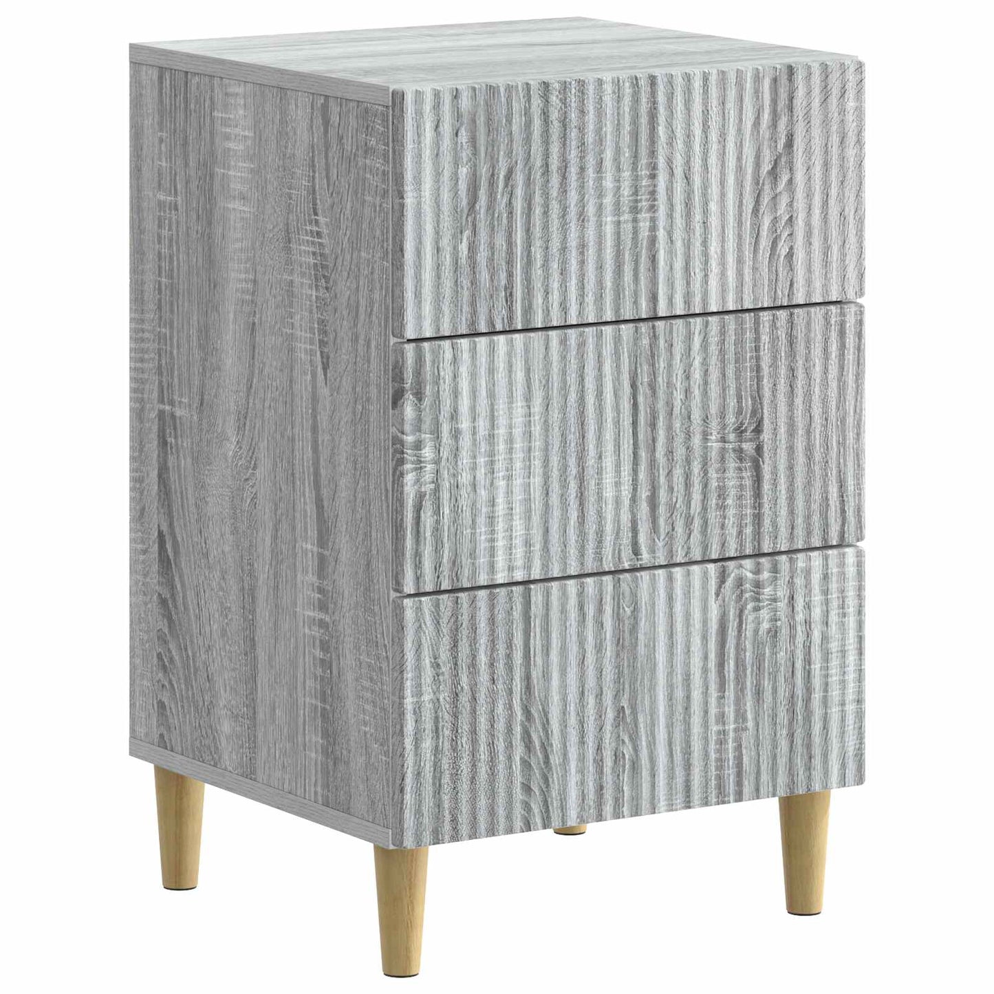 Nachtkastje Grijs sonoma 43 x 41 x 66,5 cm Bewerkt hout is nu te koop bij PeponiXL, paradijselijk wonen!